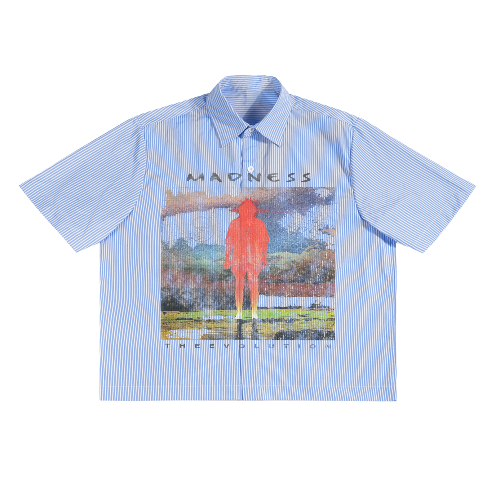 Mad Evolution Boxy Button Up