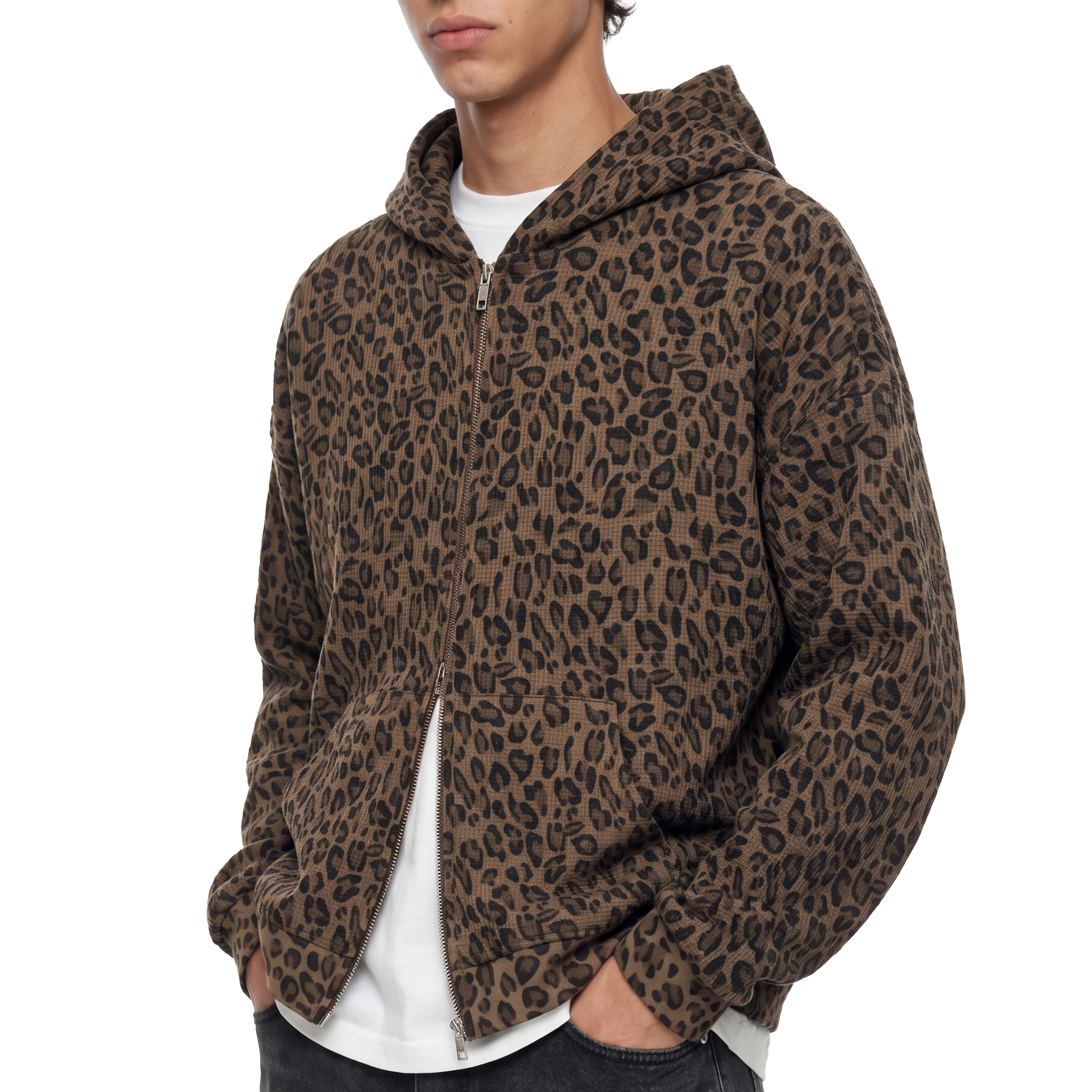 Mad Summers Waffle Zip Up