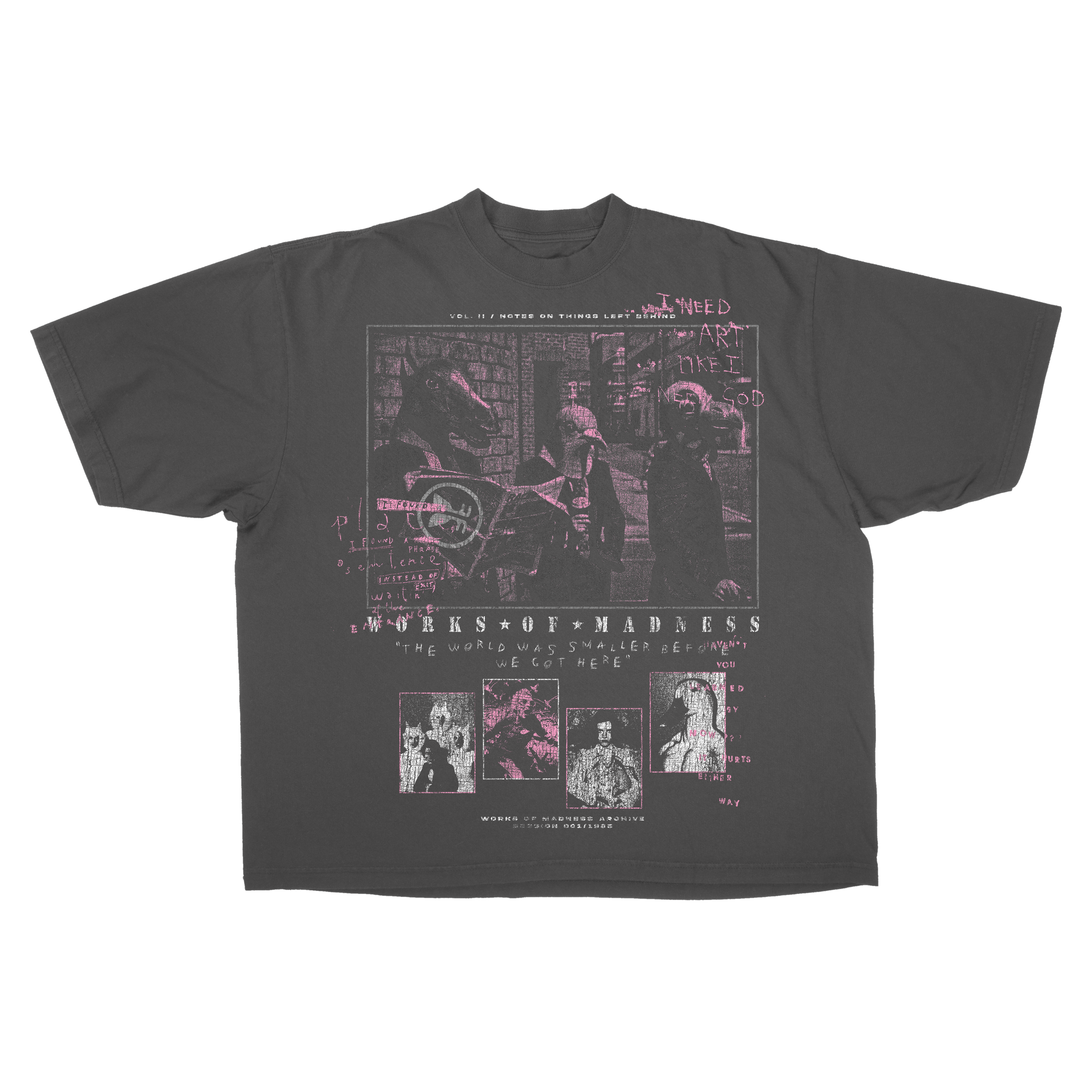 The Congregation Drop Tee - Grey