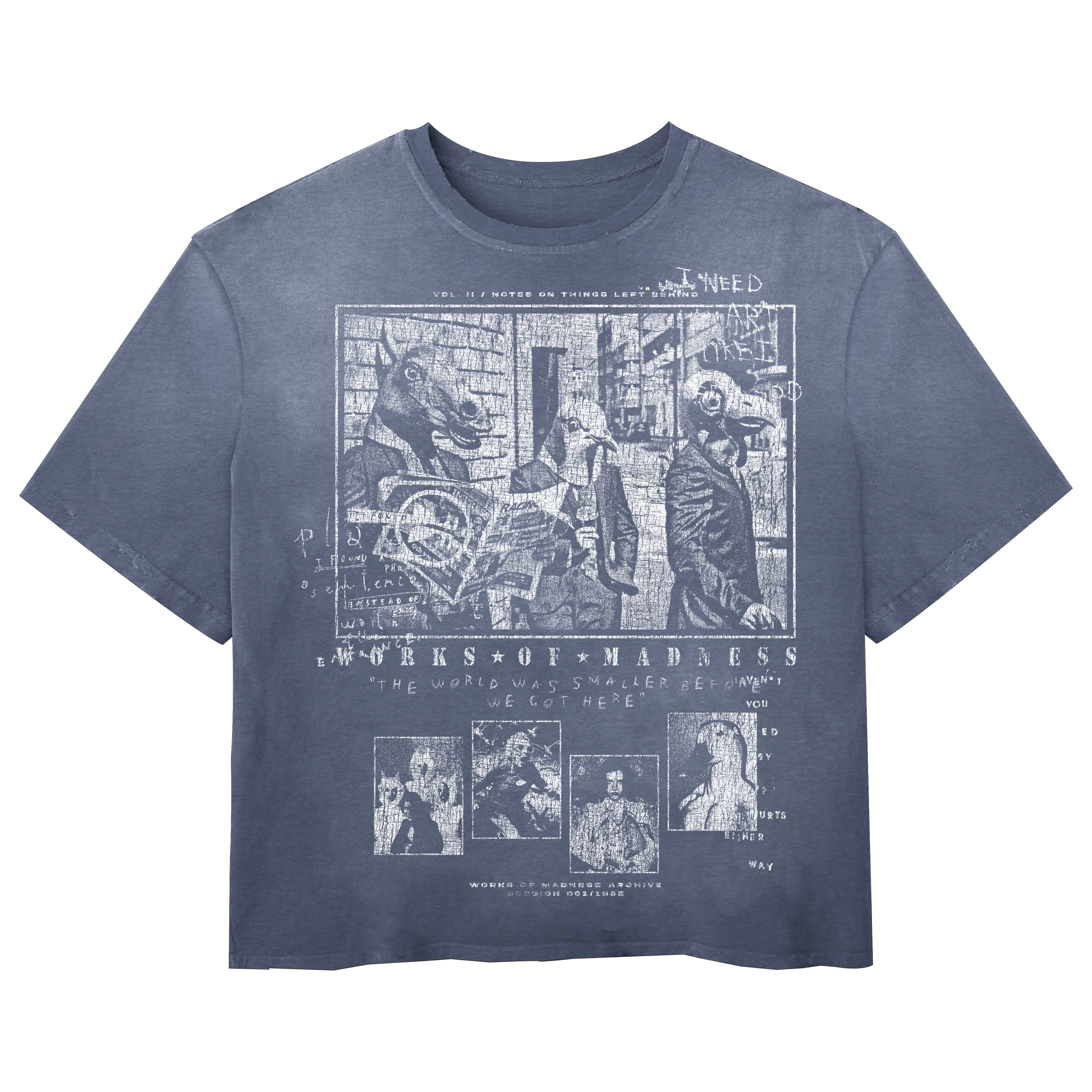 The Congregation Tee - Blue