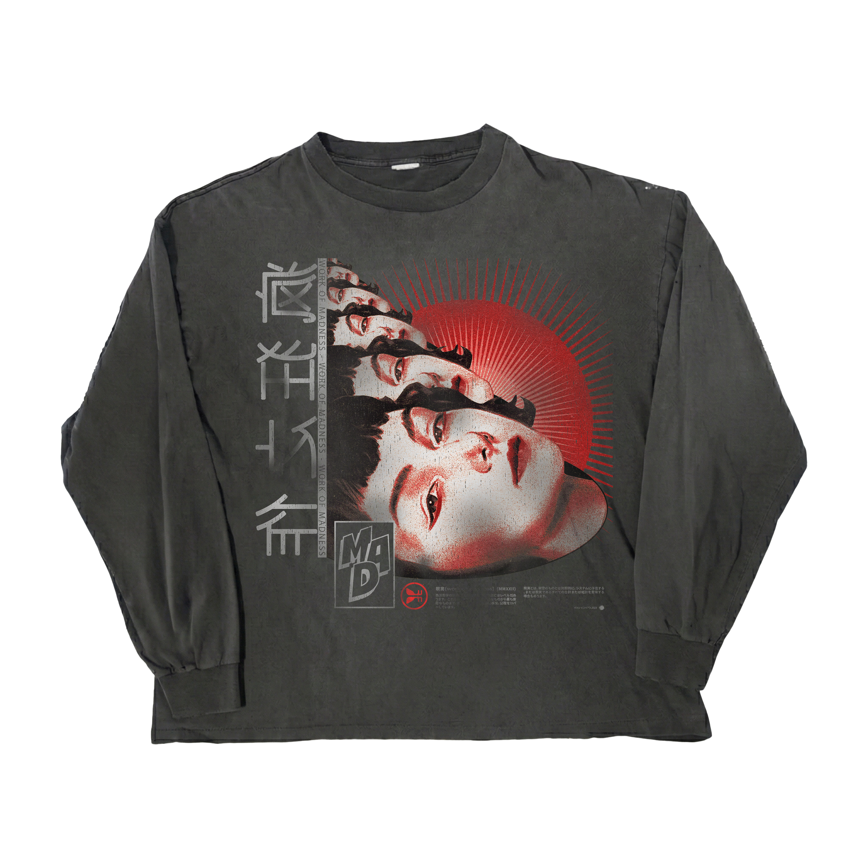 Deja Vu L/S Tee — Black