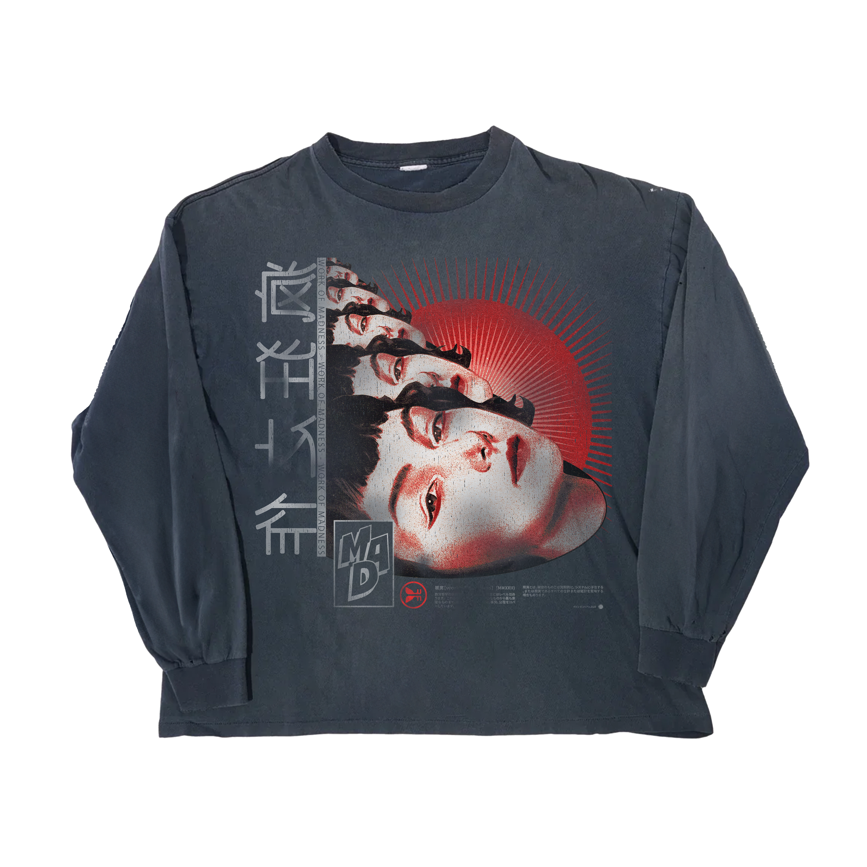 Deja Vu L/S Tee — Blue