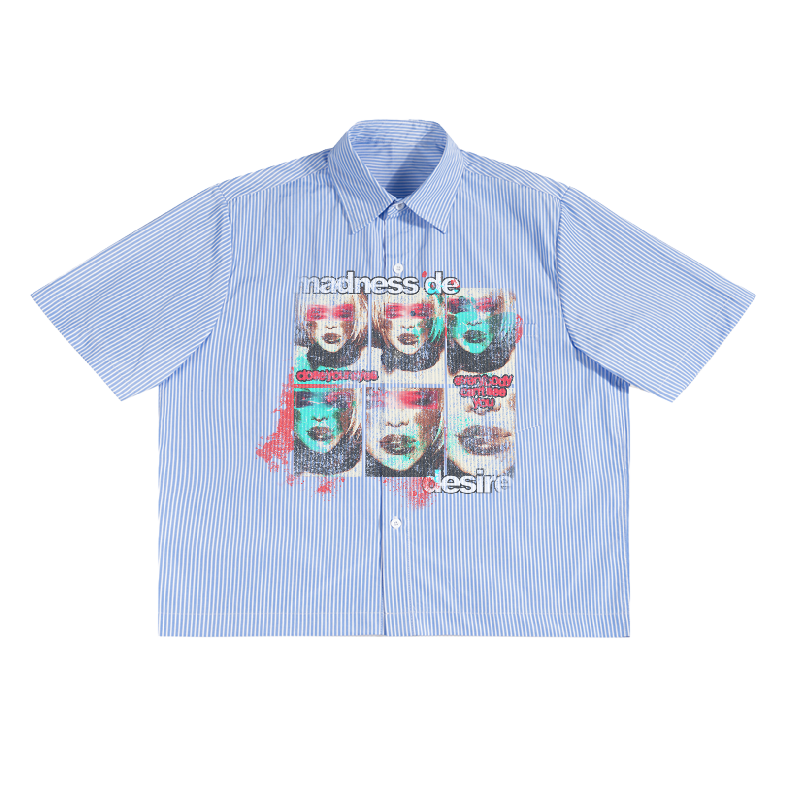 Desire Boxy Button Up