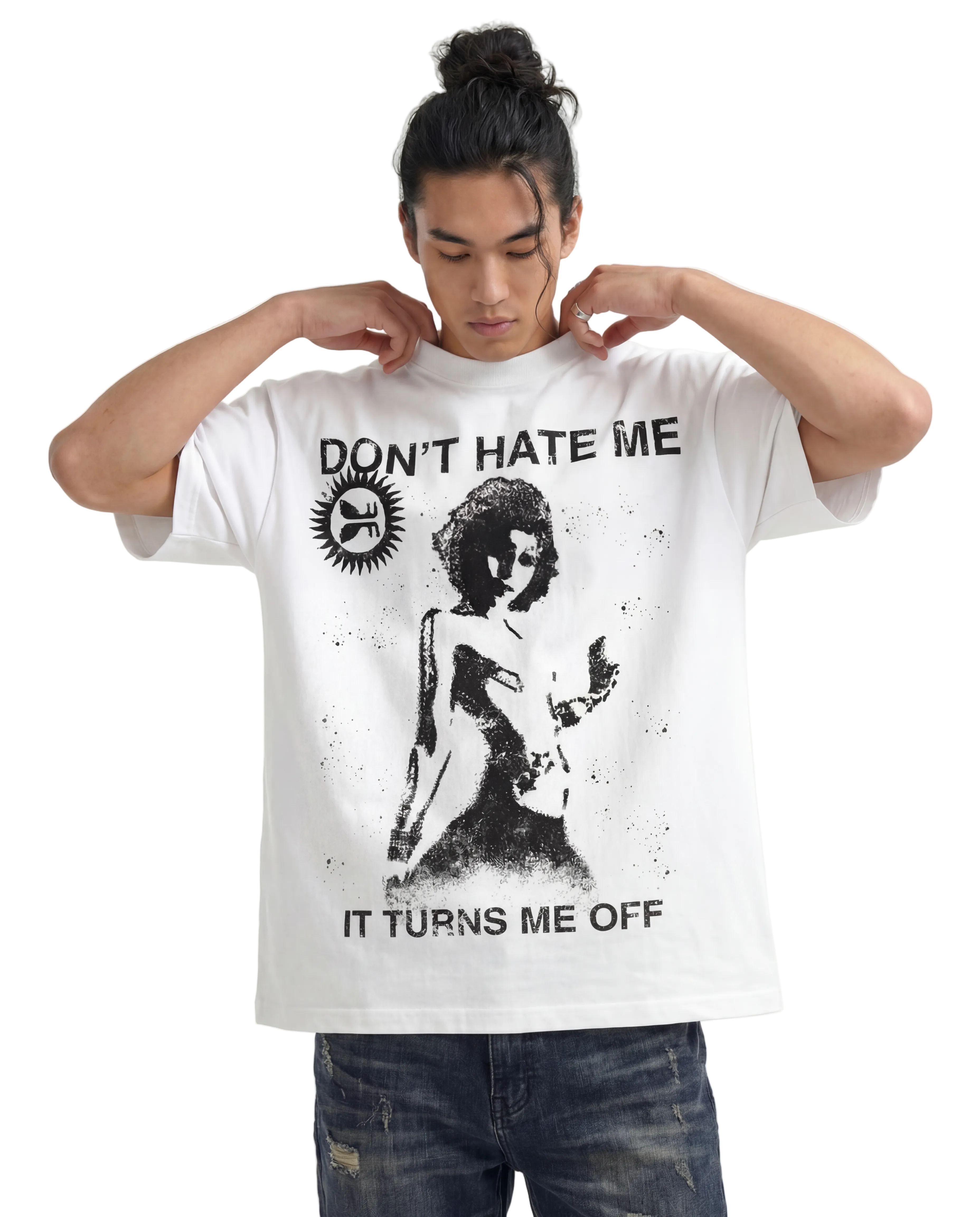Don't Hate Me Drop Tee