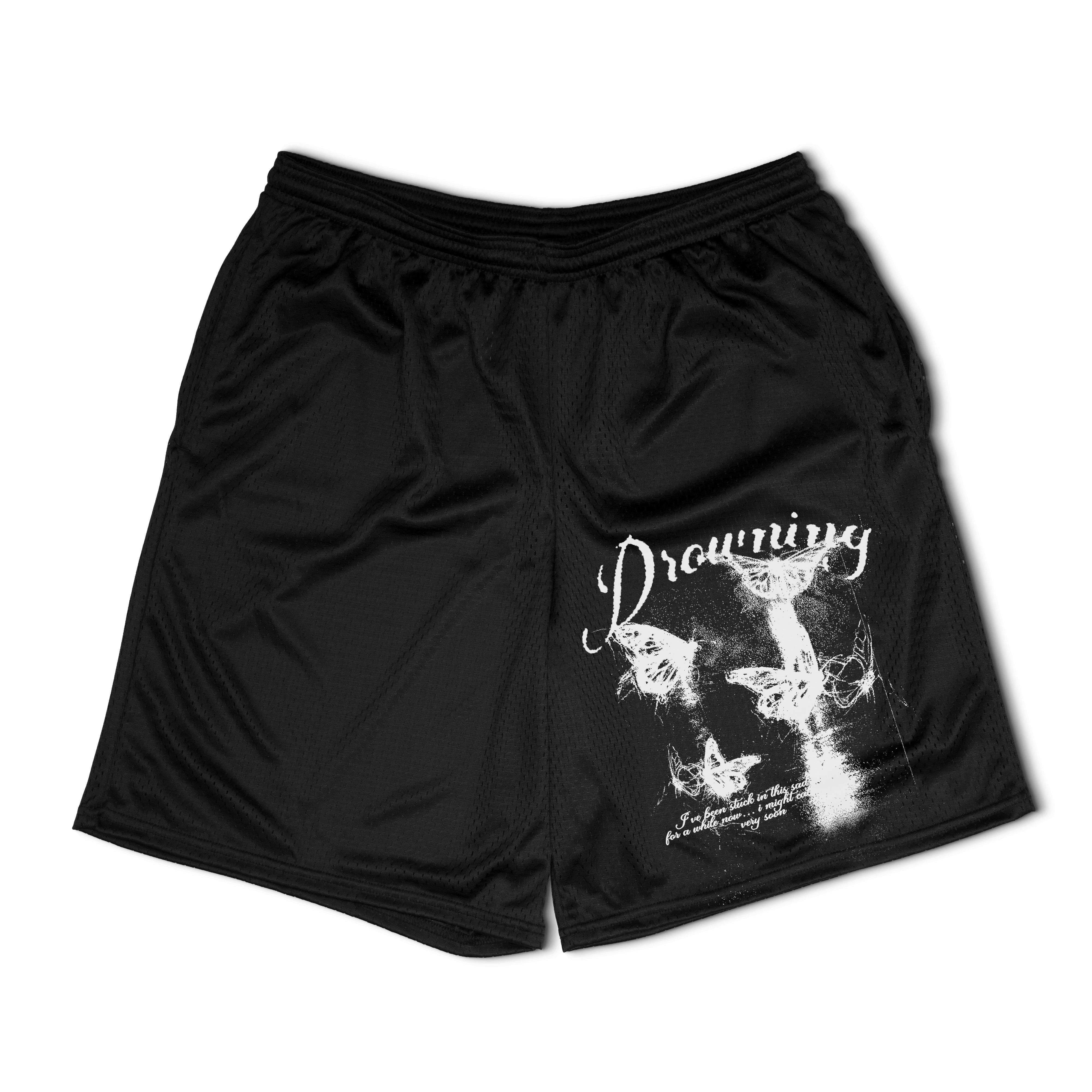 Drowning Mesh Shorts