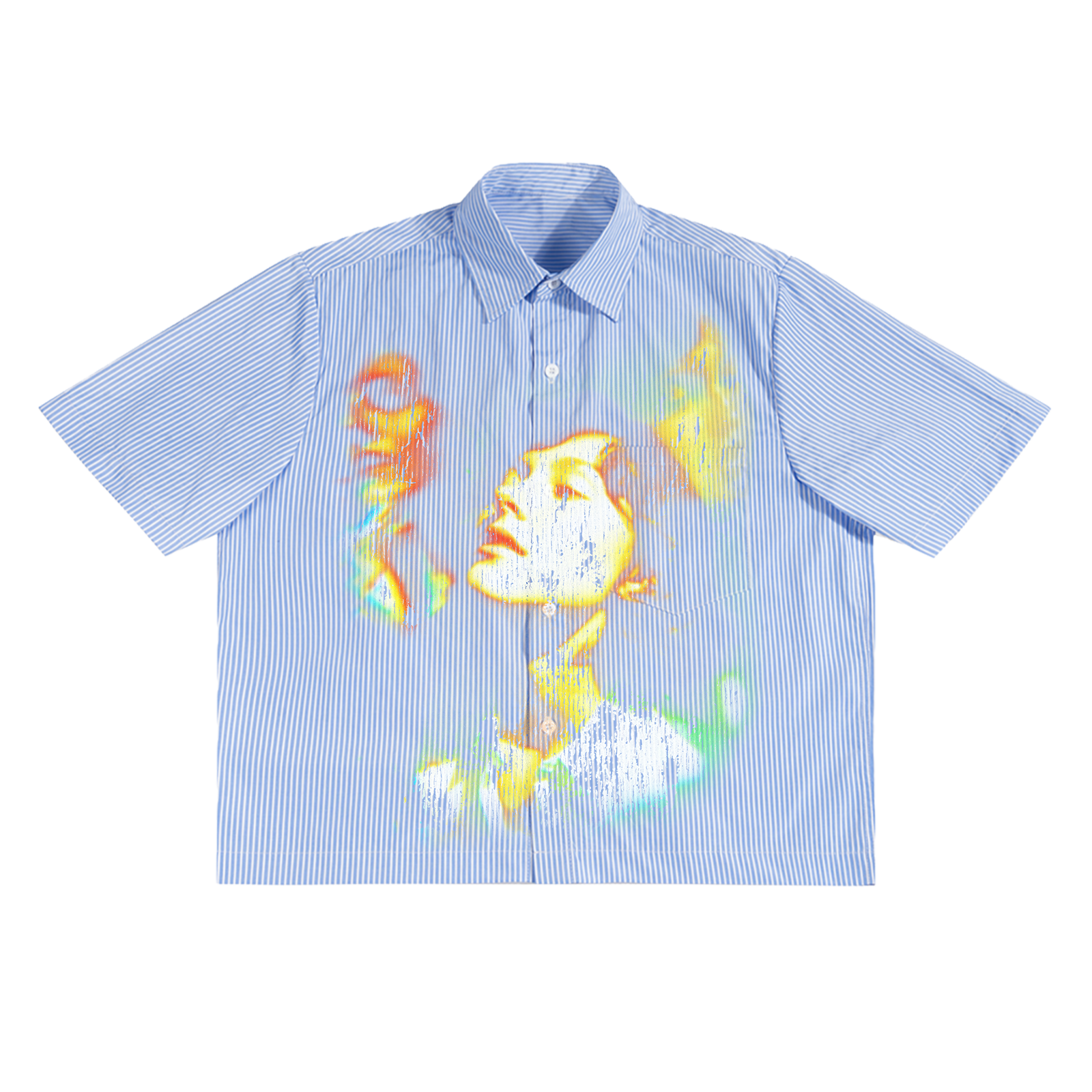 Envision Boxy Button Up