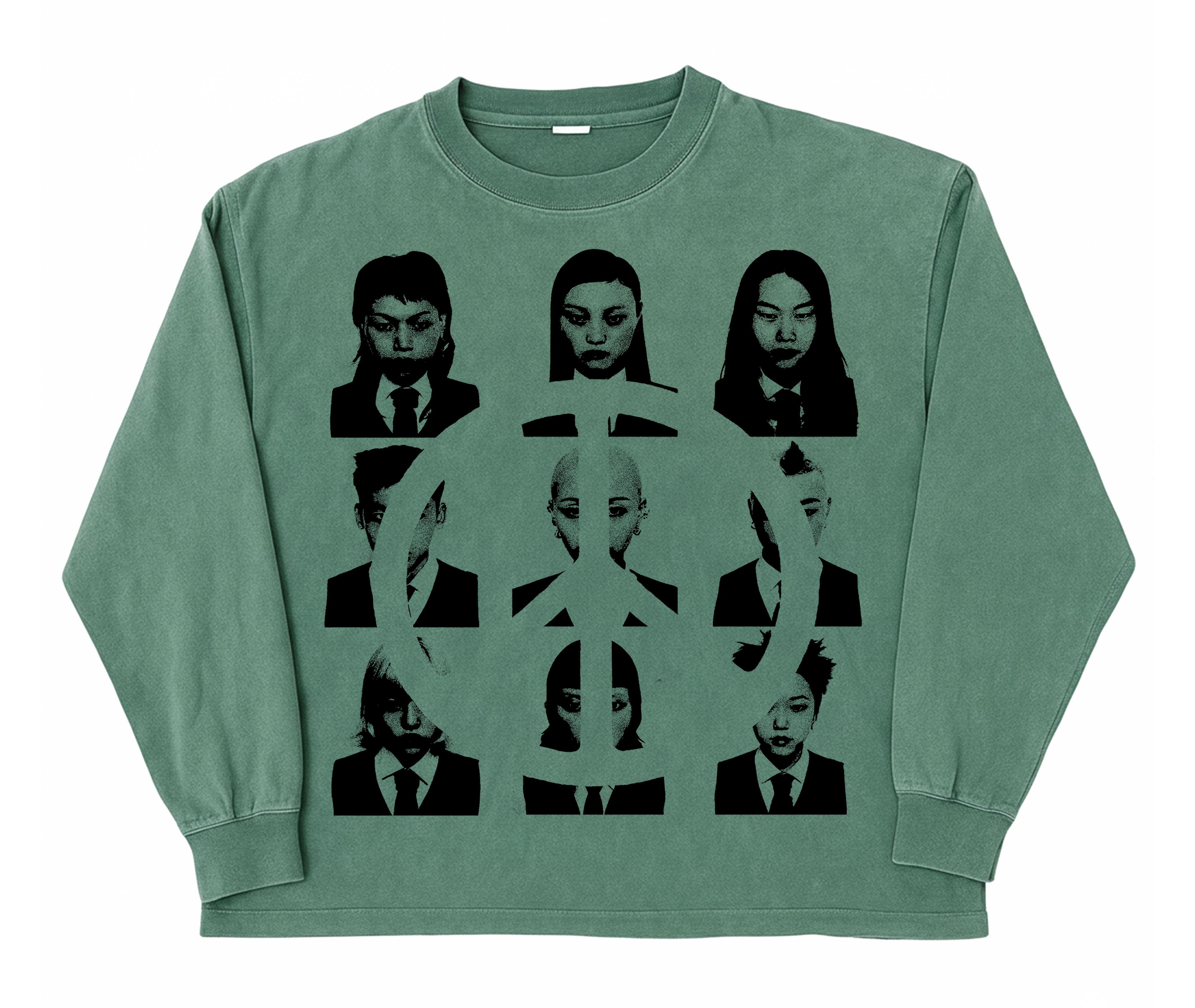 Faces Vintage Long Sleeve Tee