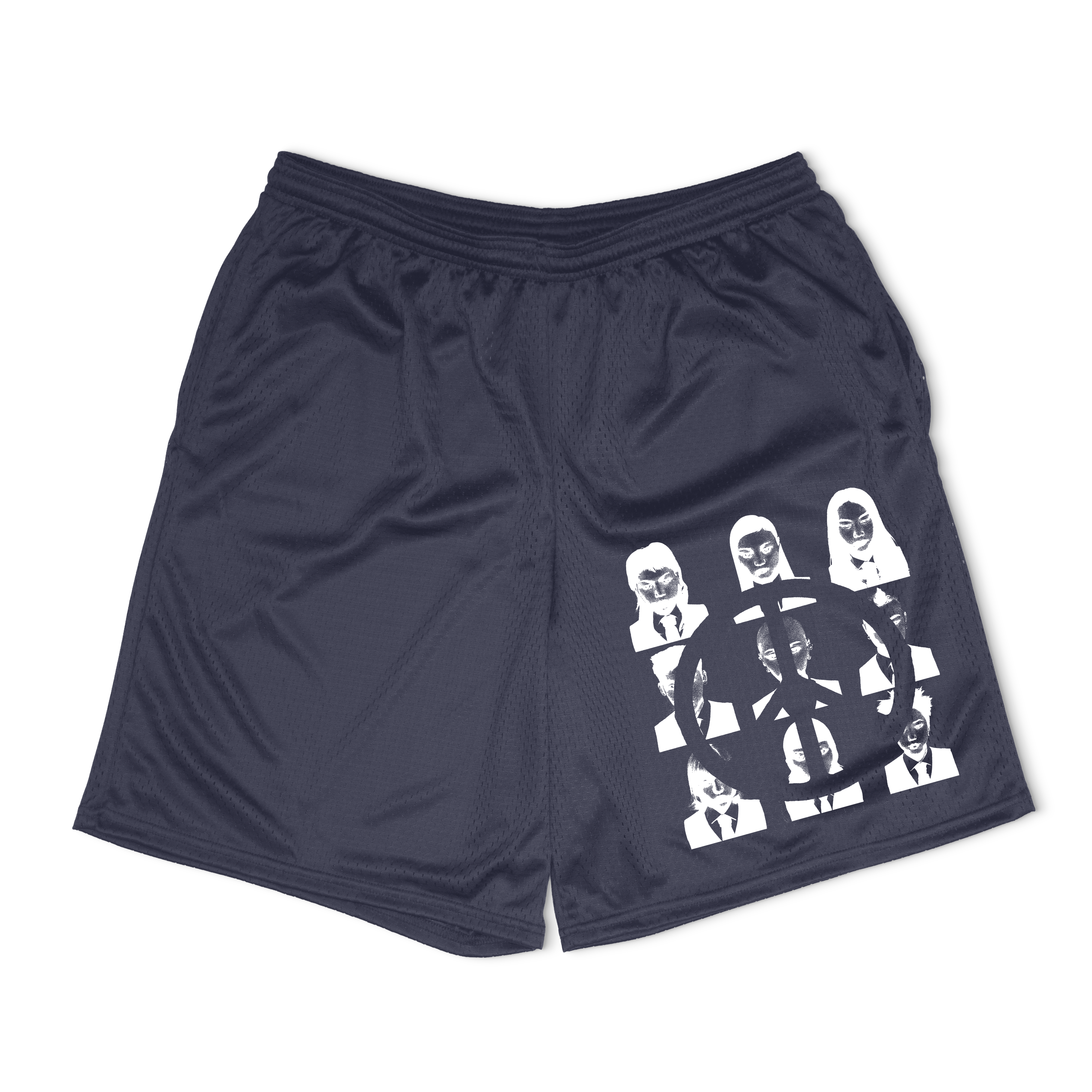 Faces Mesh Shorts