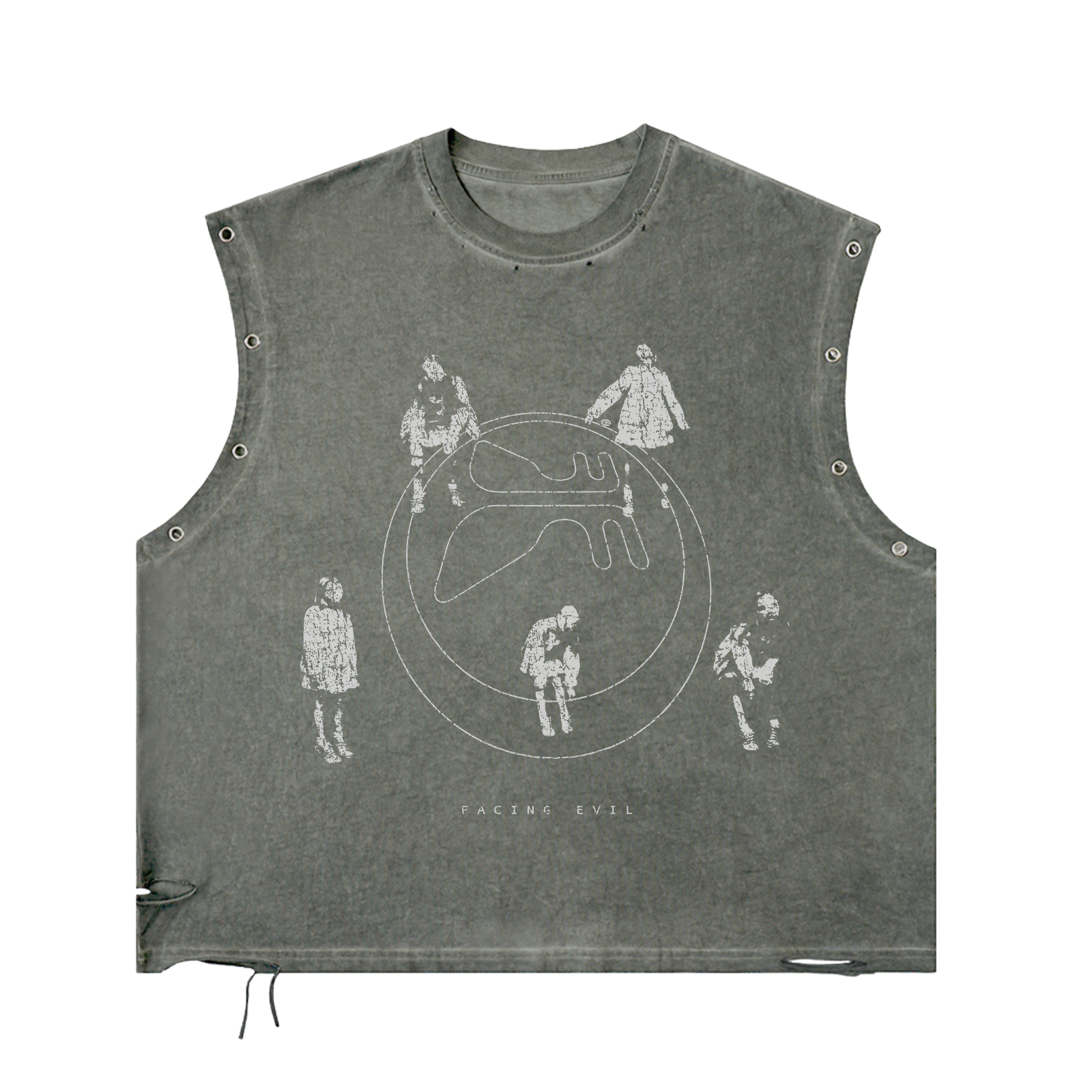 Facing Evil Utility Cut Tee