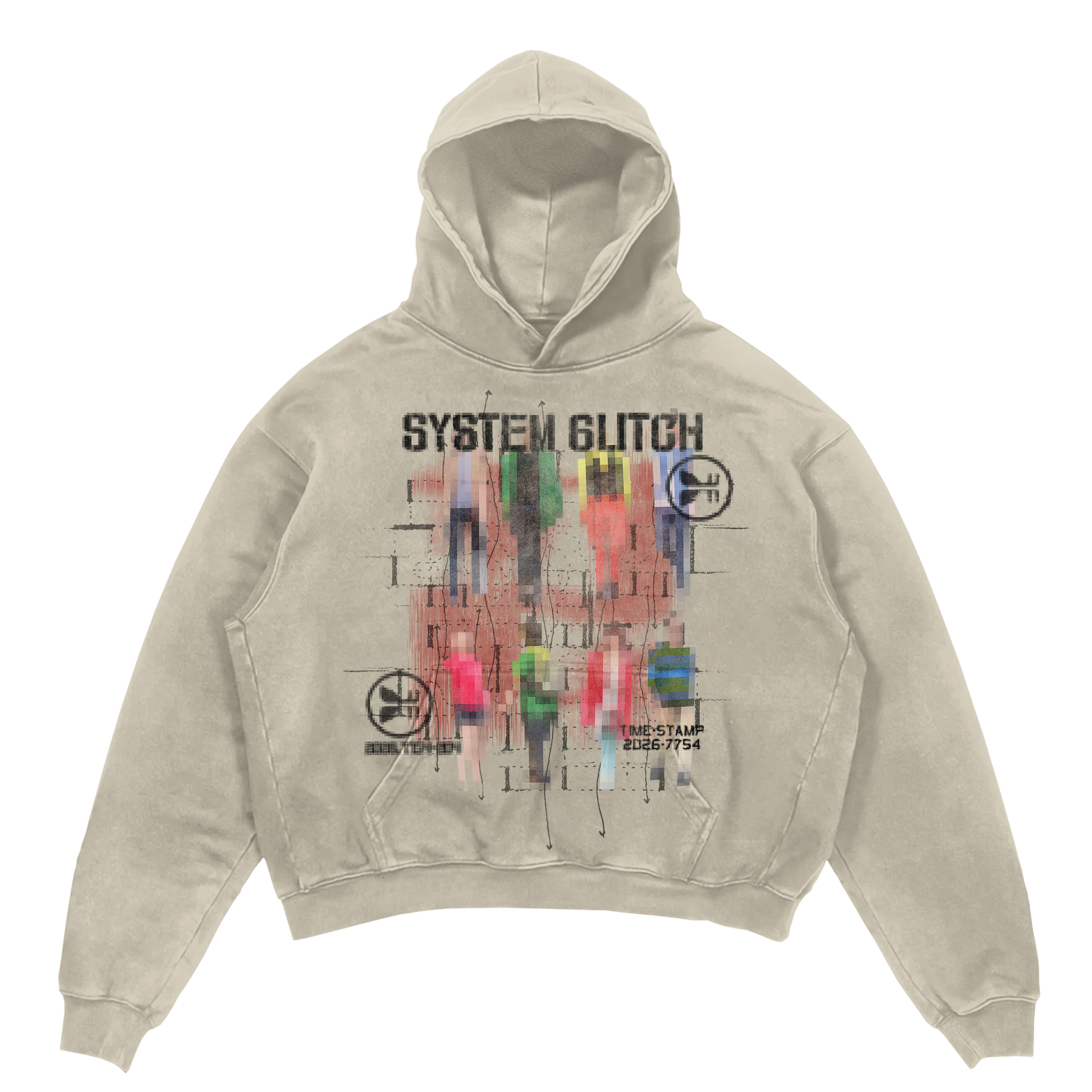 System Glitch Hoodie