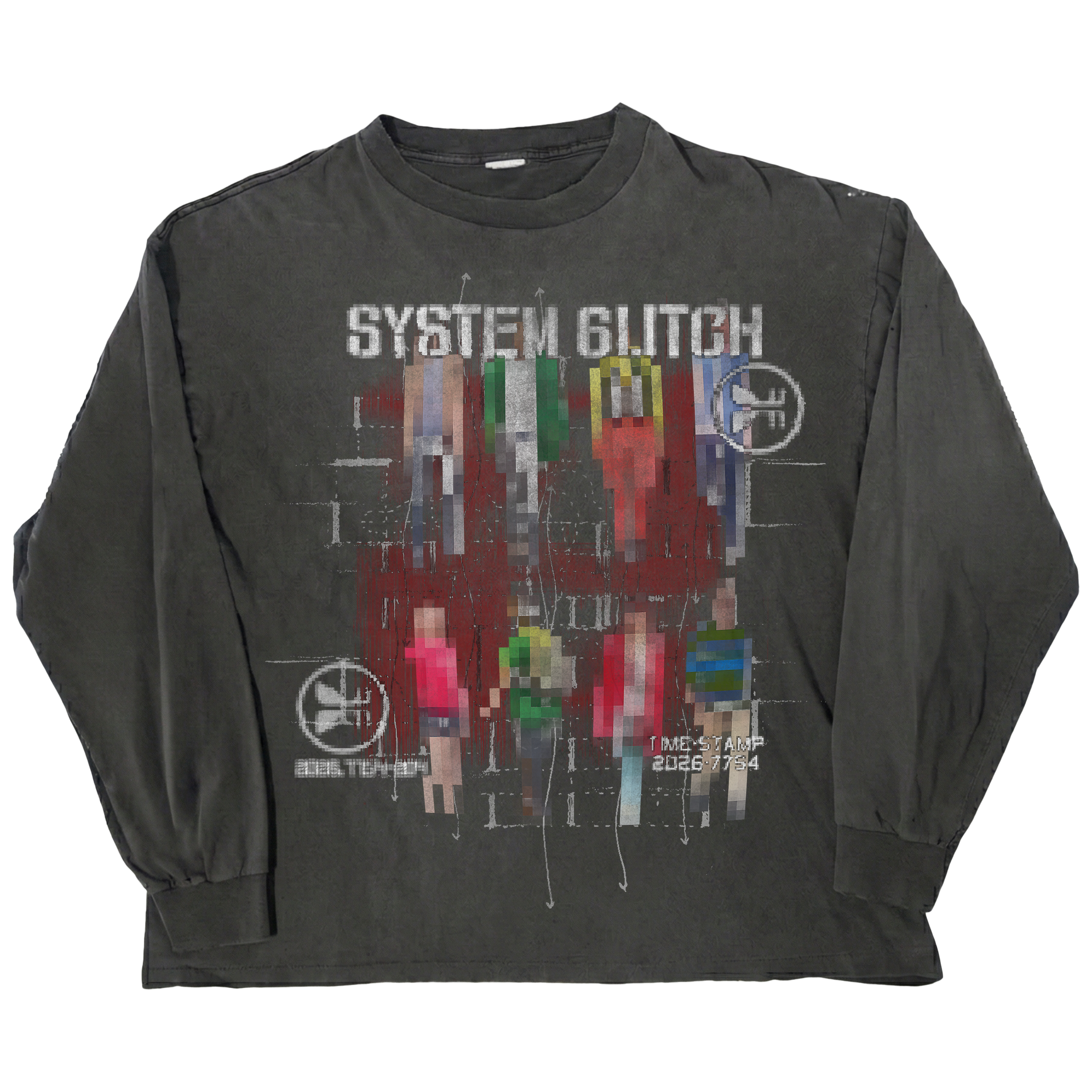 System Glitch L/S Tee