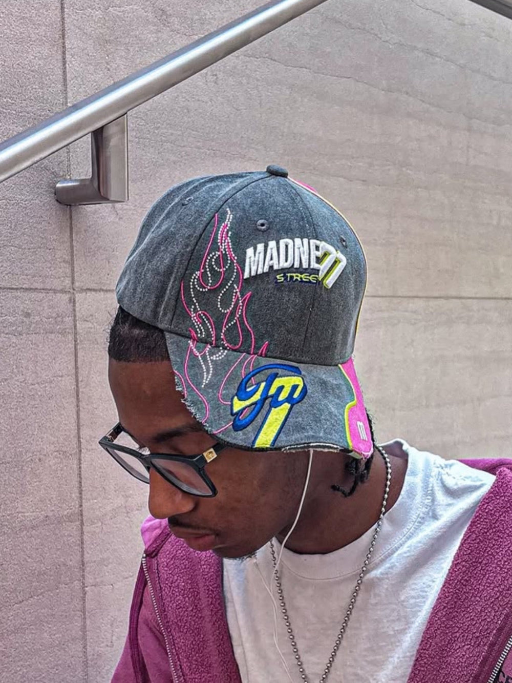 Street Turbo Rhinestone Hat