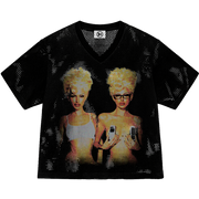 Blondes Mesh Jersey