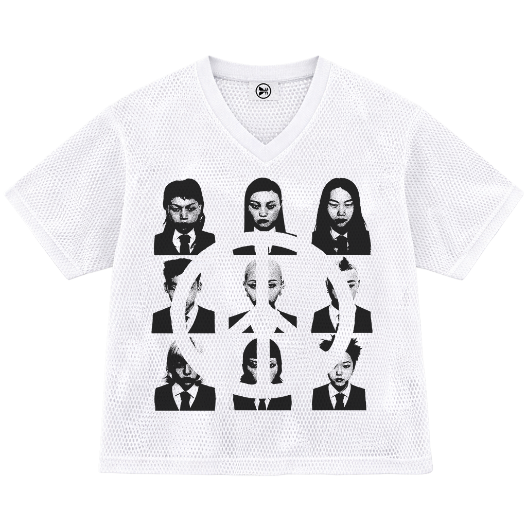 Faces Mesh Jersey
