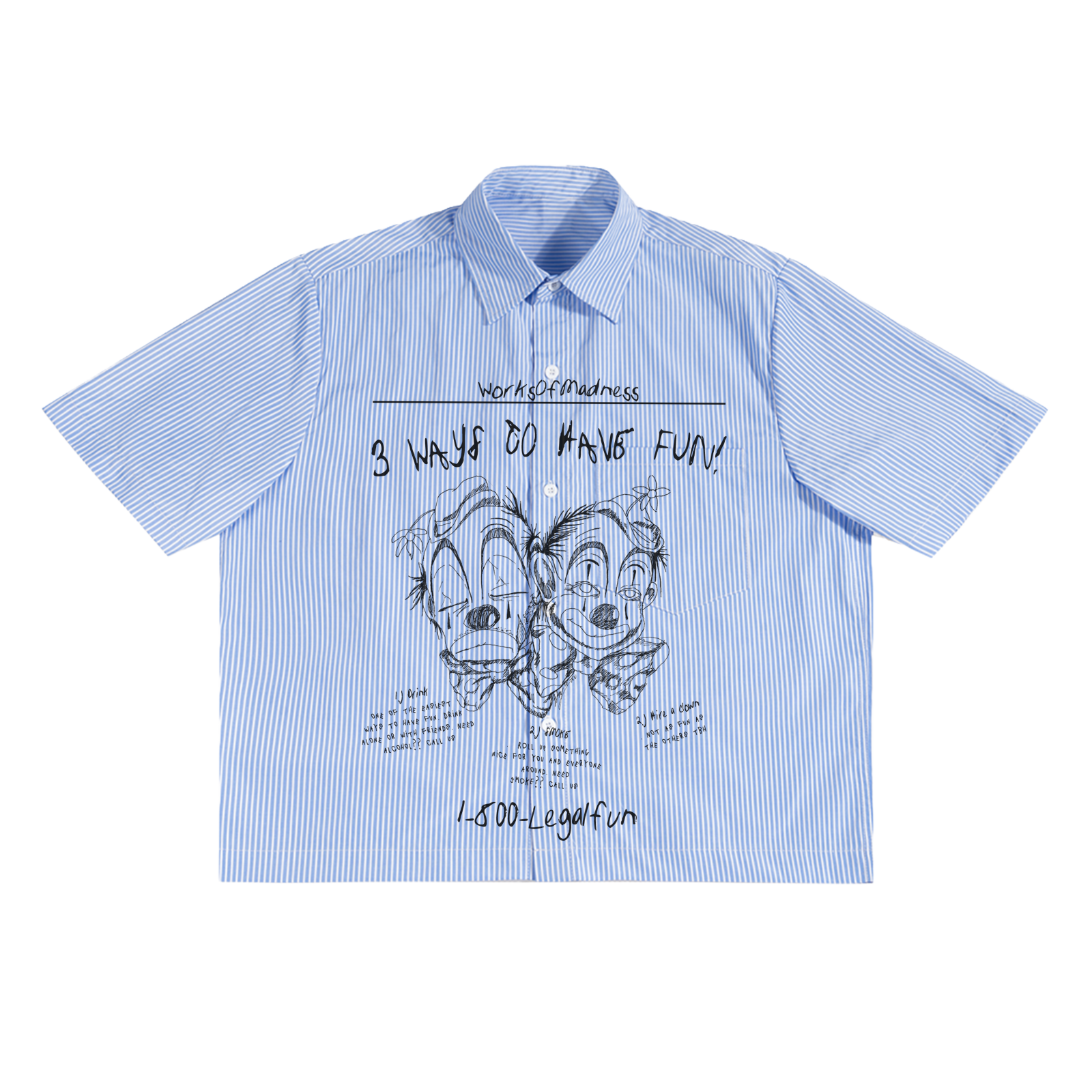 Legal Fun Button Up