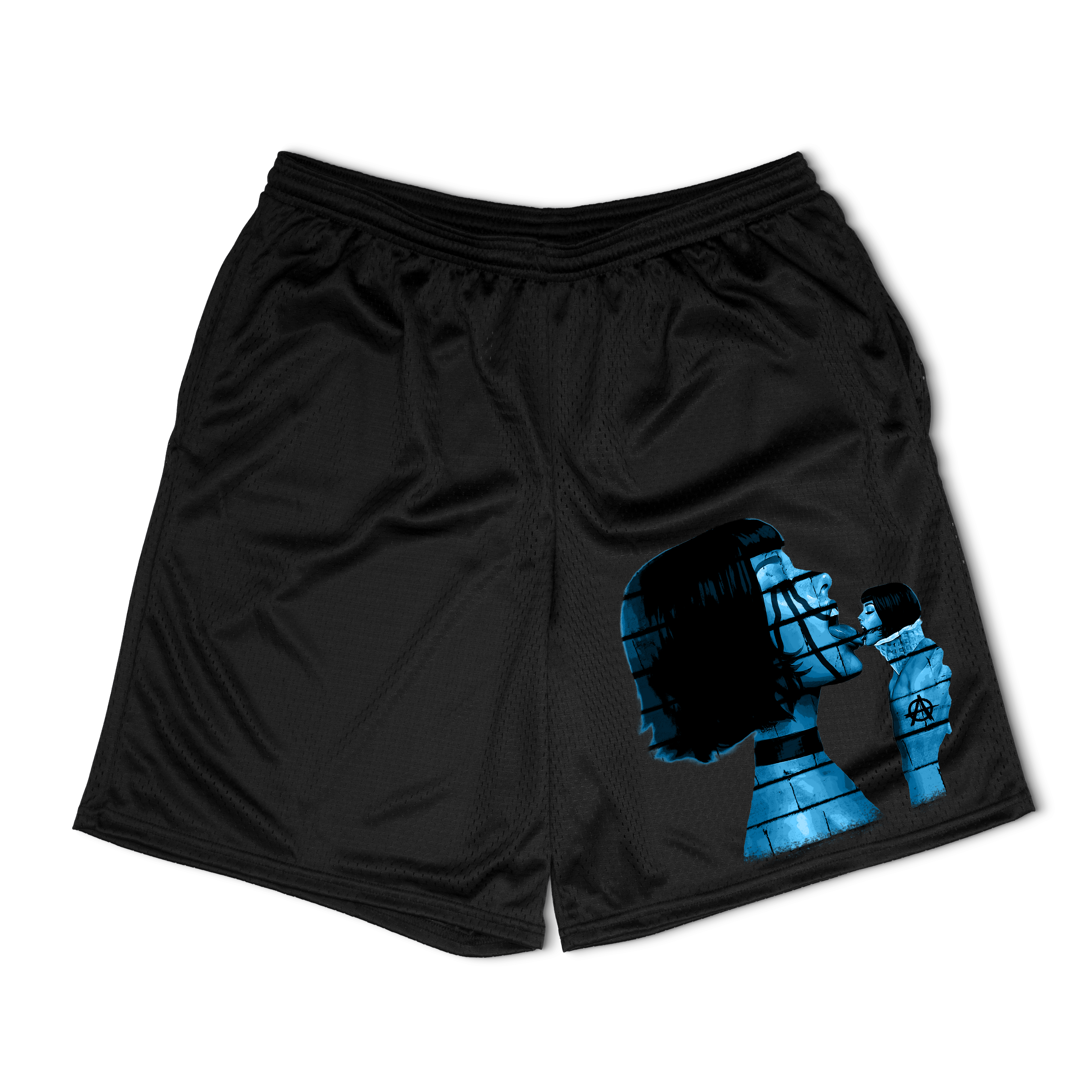 Licking Yourself Mesh Shorts
