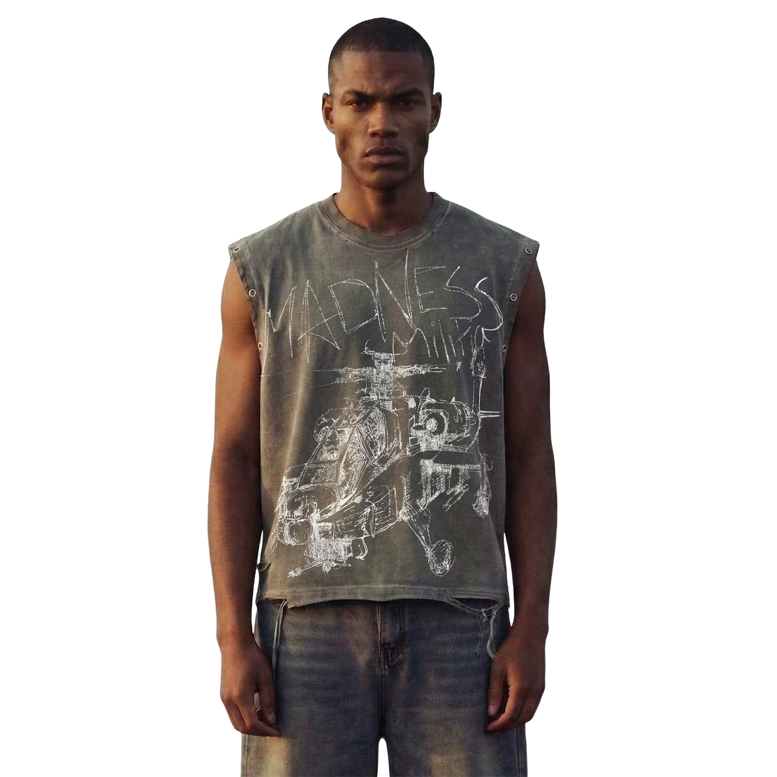 Mad Militia Utility Cut Tee