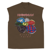 Visual Paint Sleeveless Tee