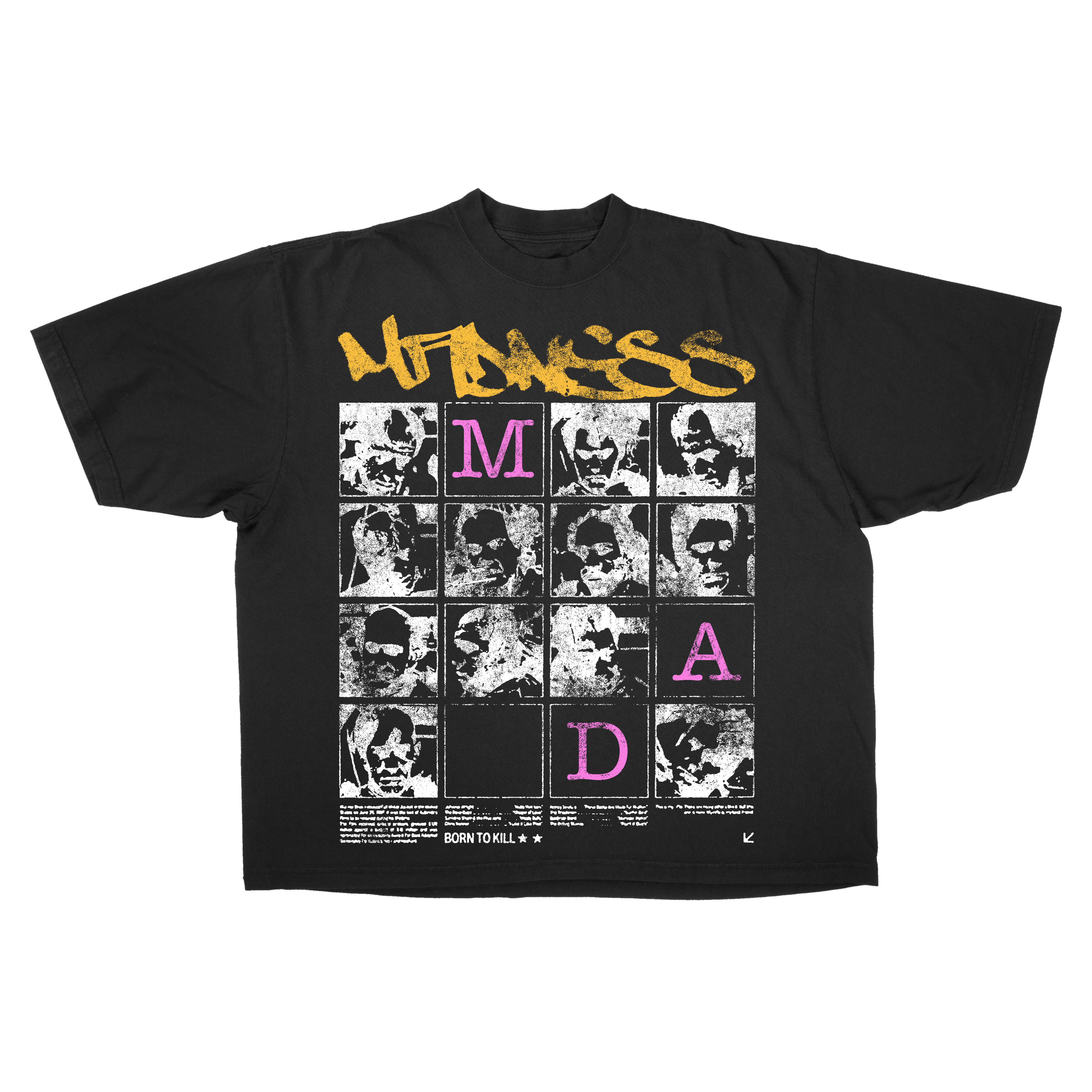 Split Persona Drop Shoulder Tee