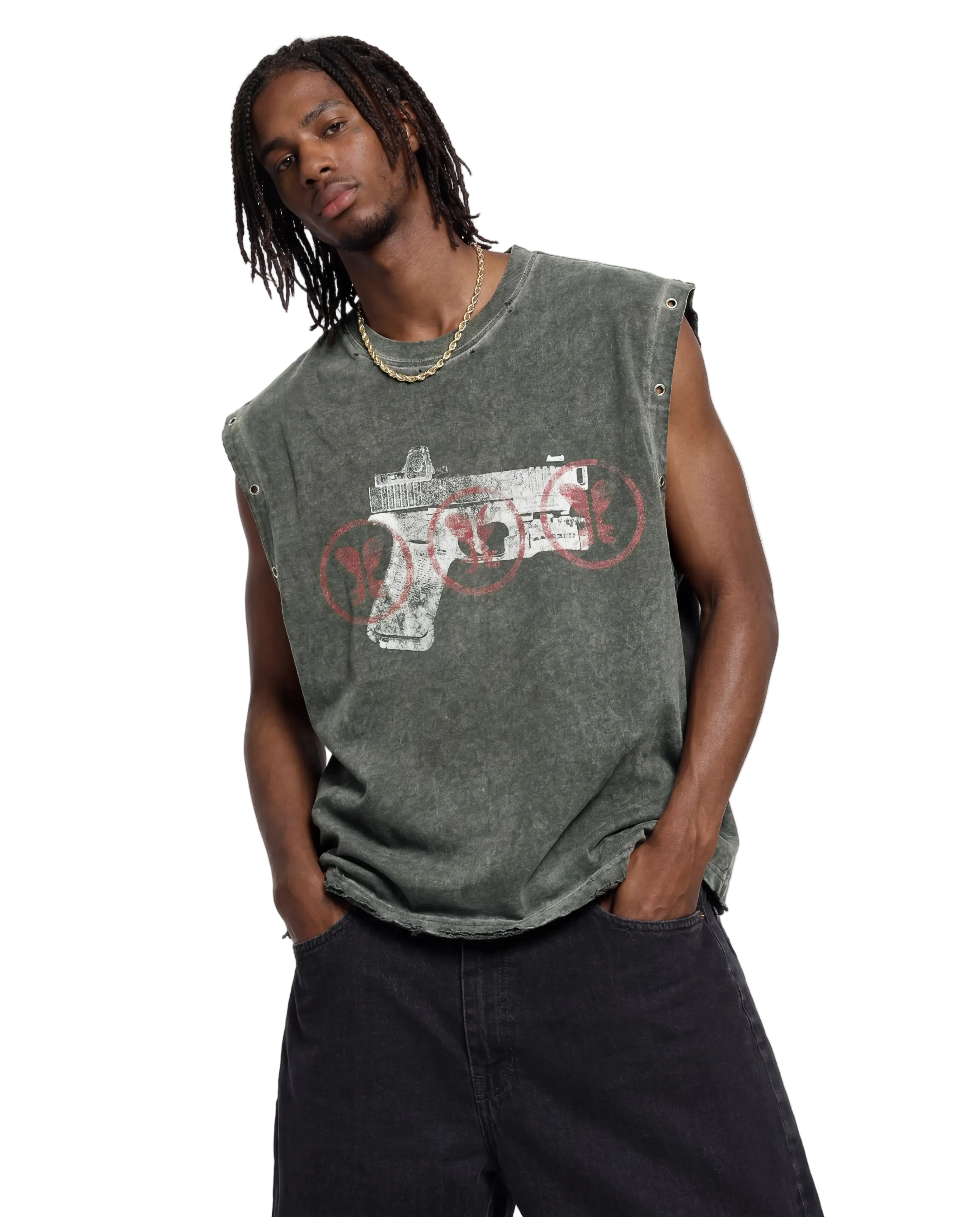 Marked Target Utility Cut Tee