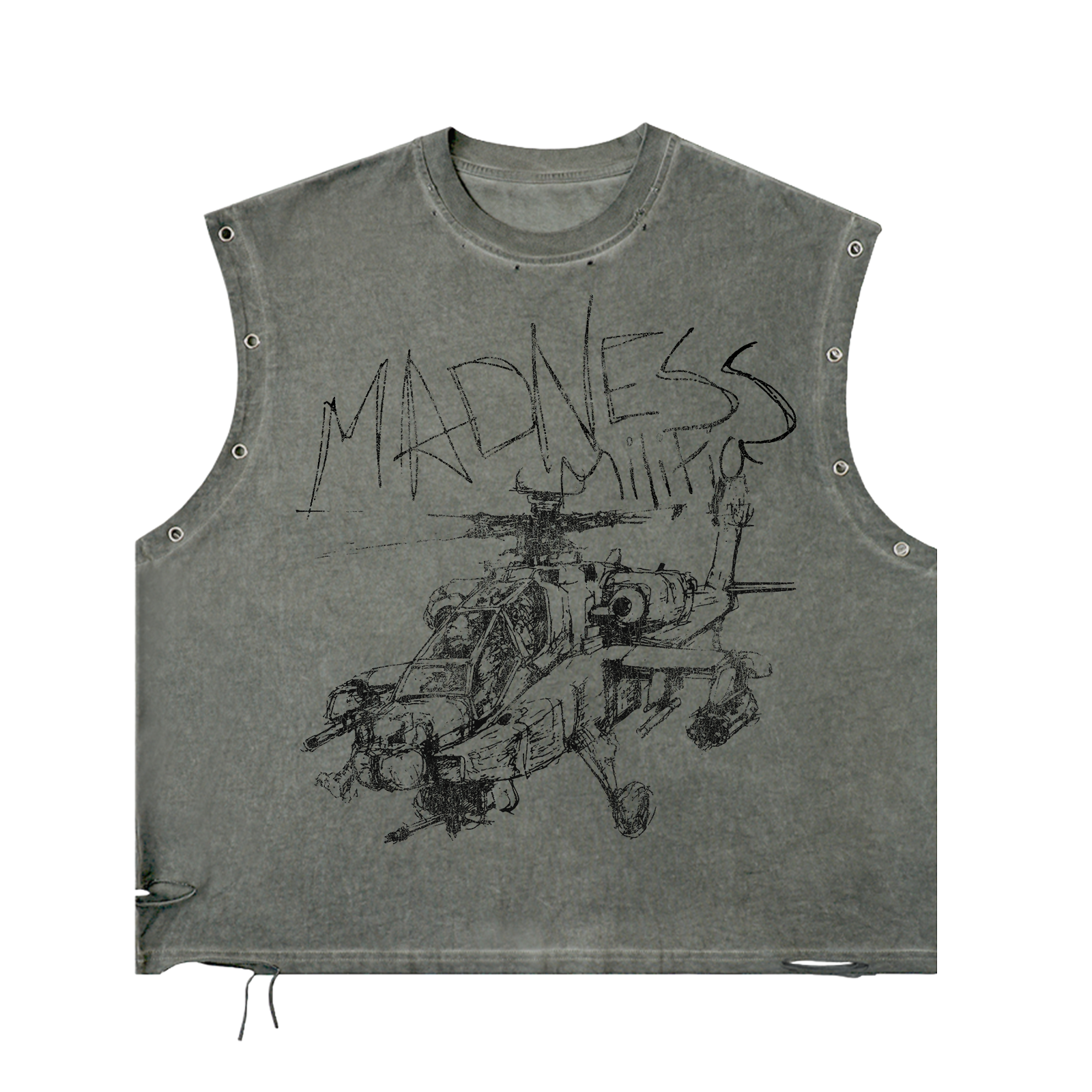 Mad Militia Cut Tee