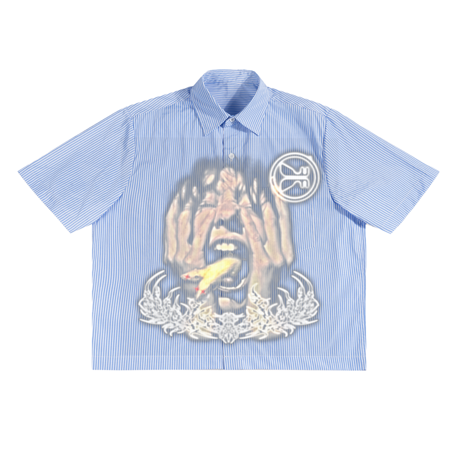Mouse Trap Boxy Button Up