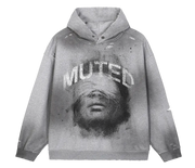 Muted Faded Distress Hoodie