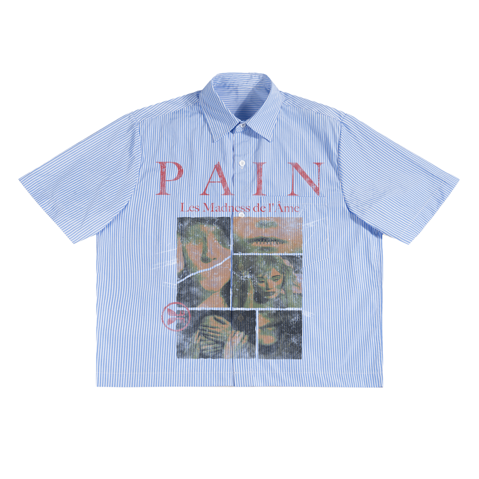 Pain Boxy Button Up