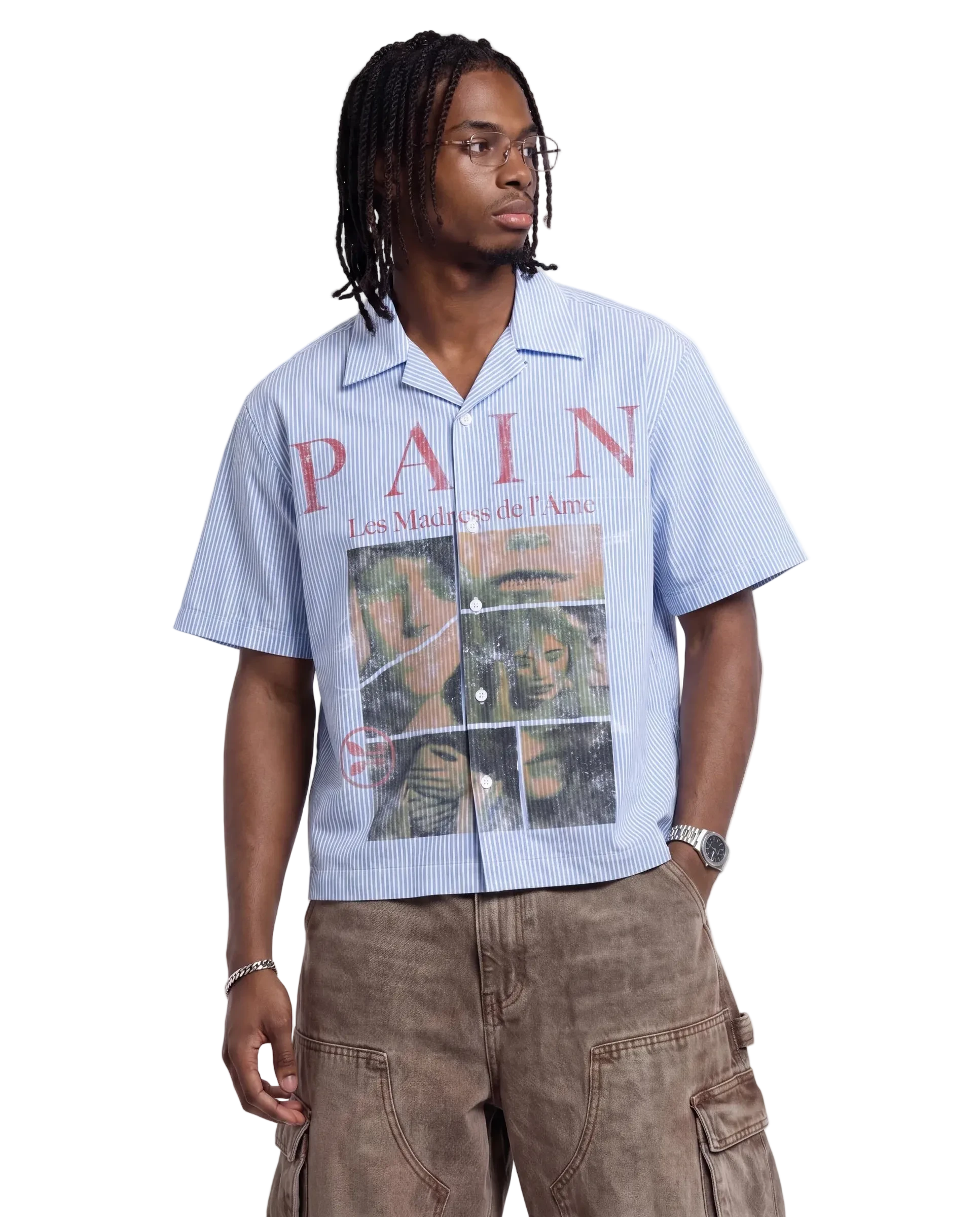 Pain Boxy Button Up