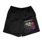 Visual Paint Mesh Shorts