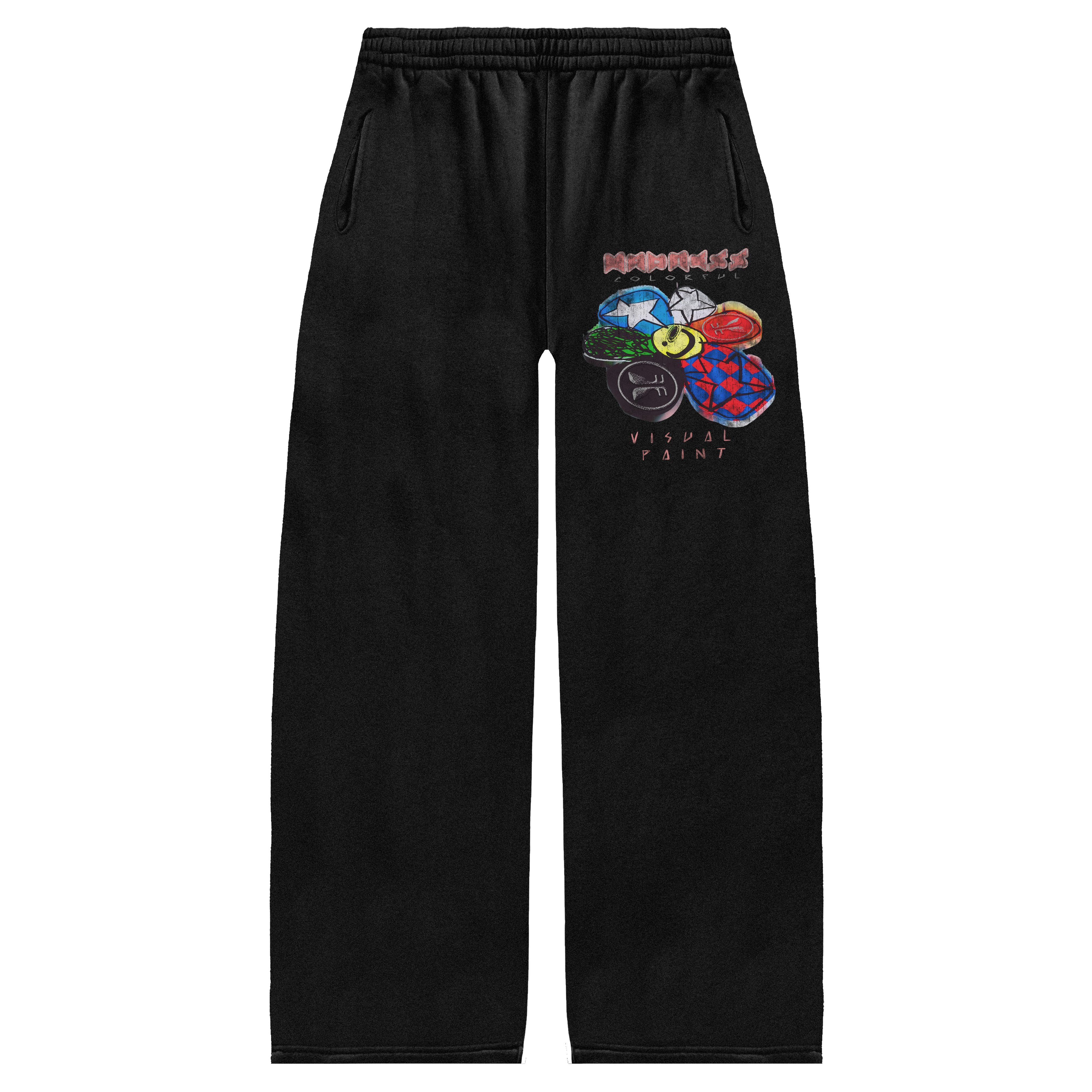 Visual Paint Baggy Sweatpants