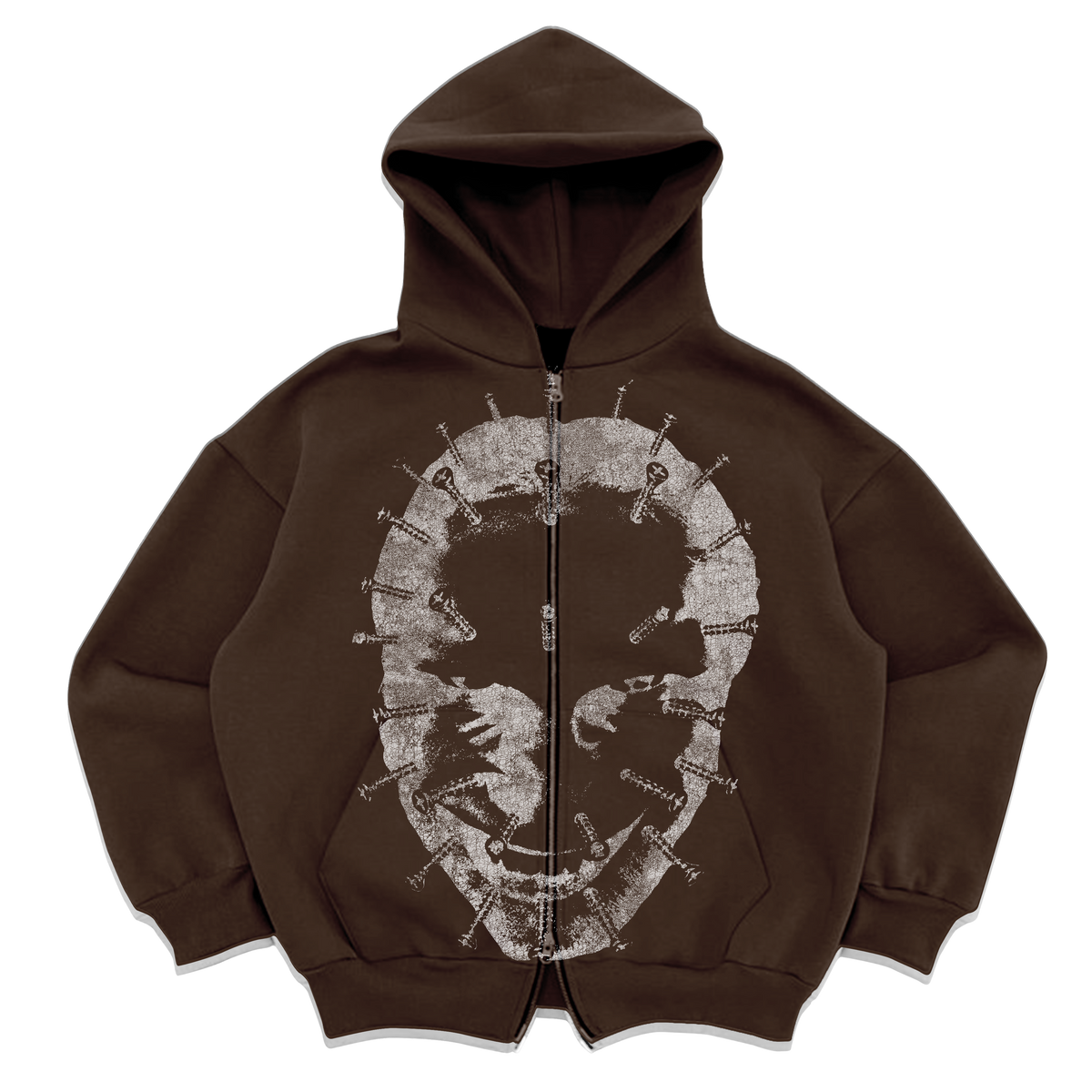 Prototype 7 Zip Up - Brown