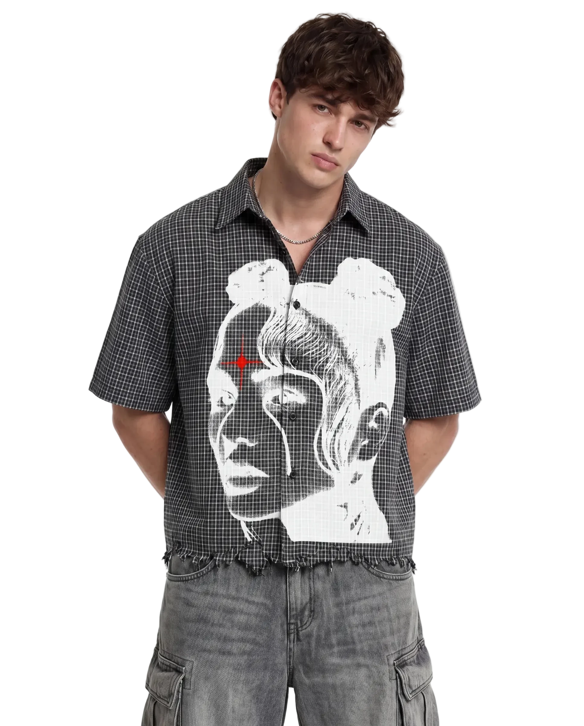 Spiritual Distress Button Up