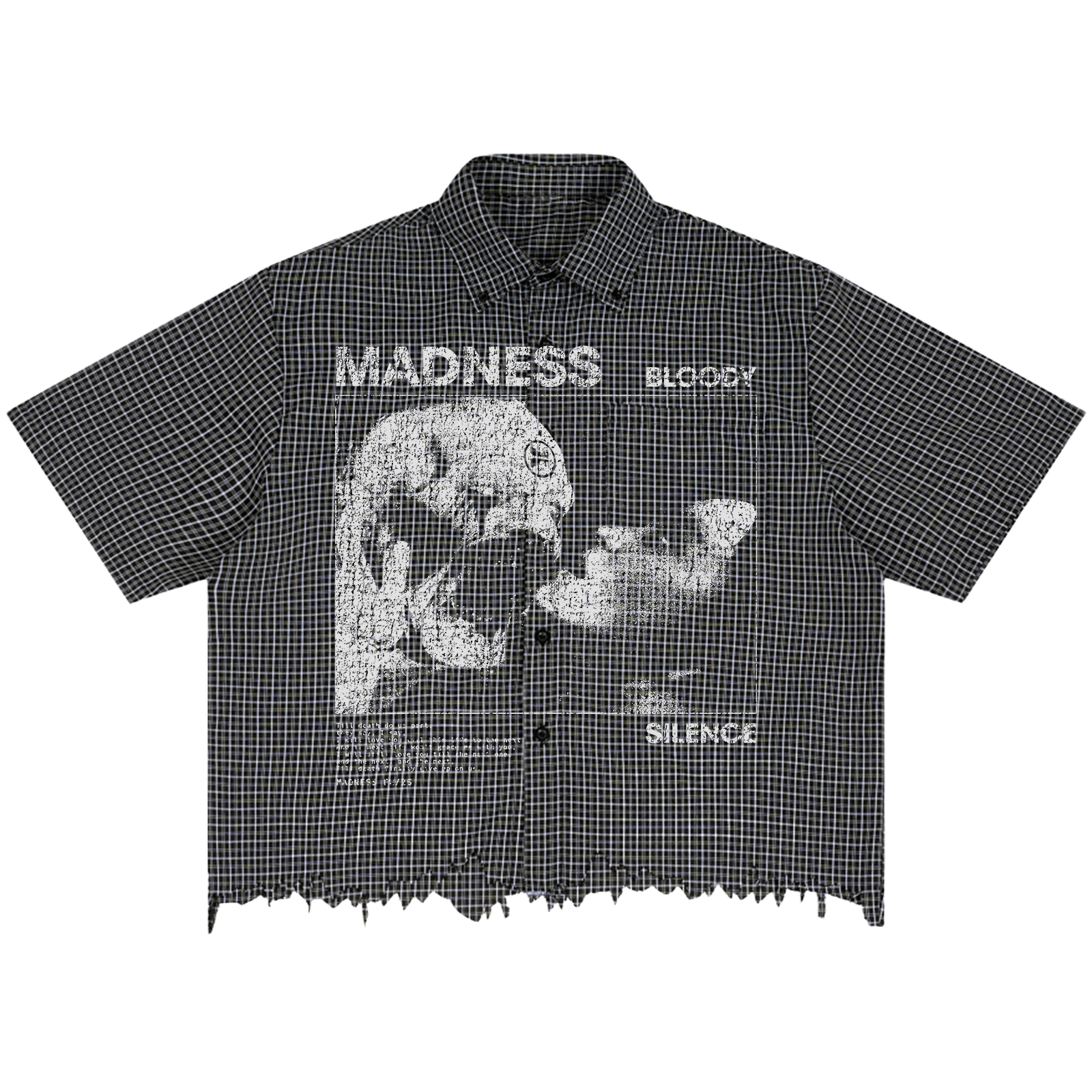 Devour Distress Button Up