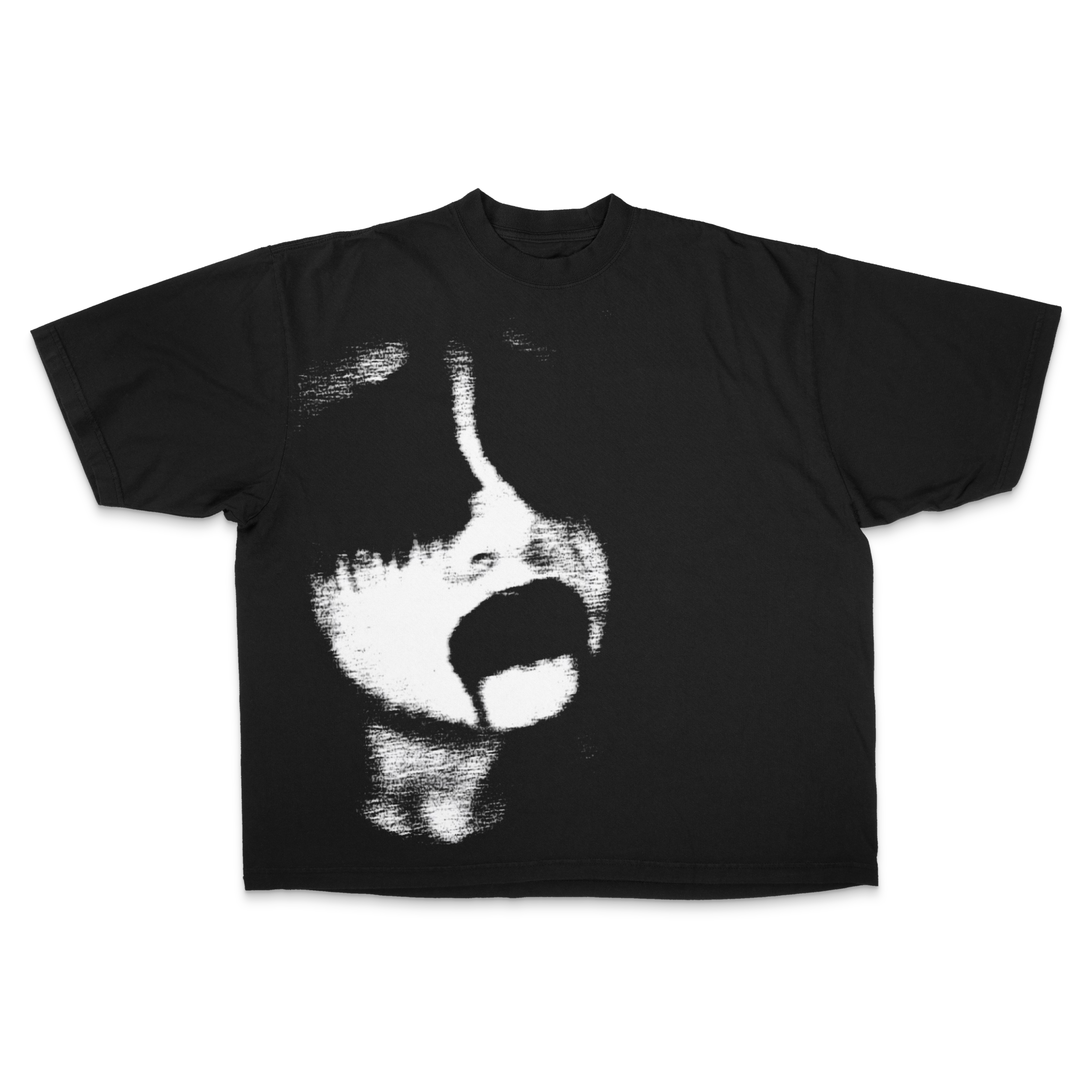 Hollow Drop Shoulder Tee