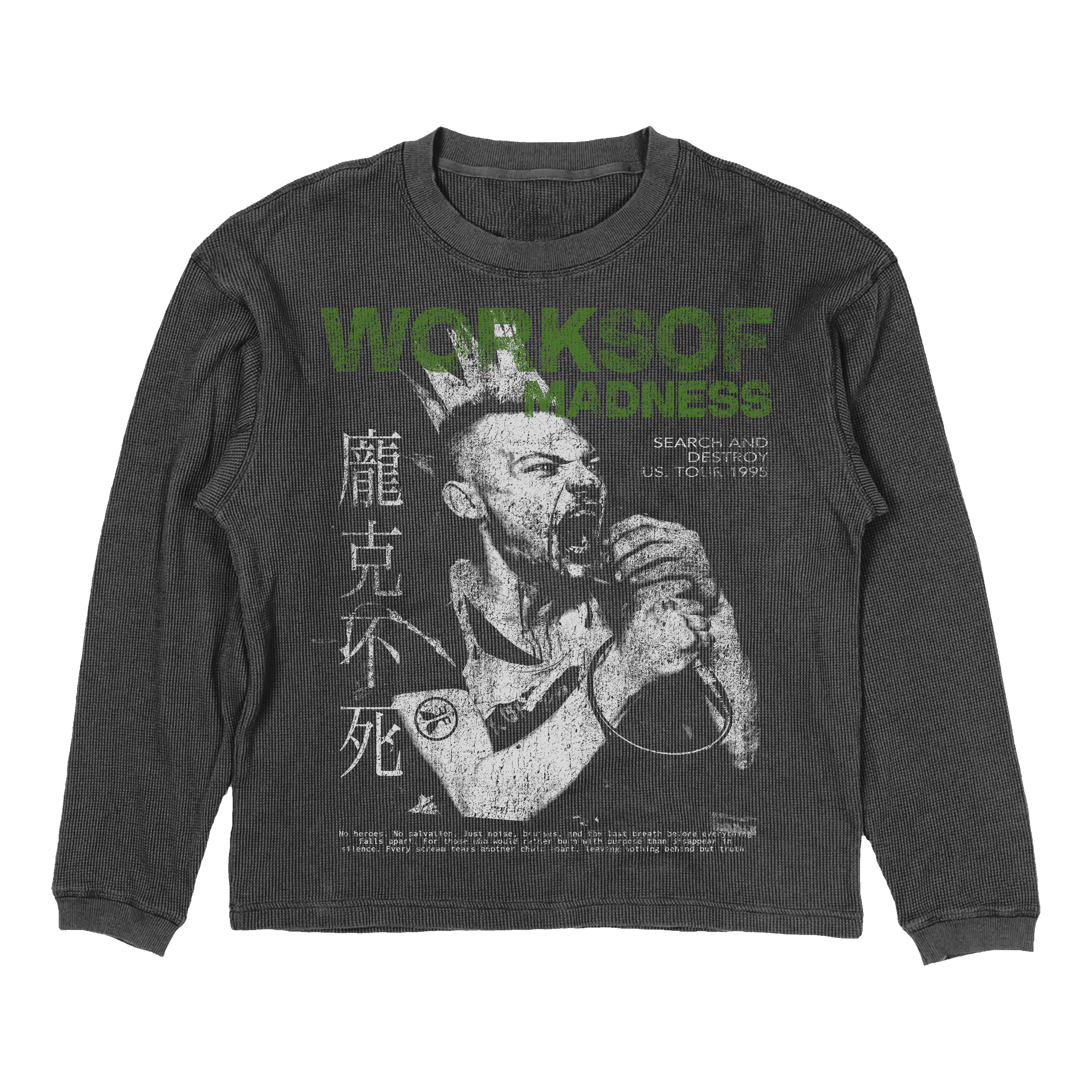 No Heroes Thermal Grey