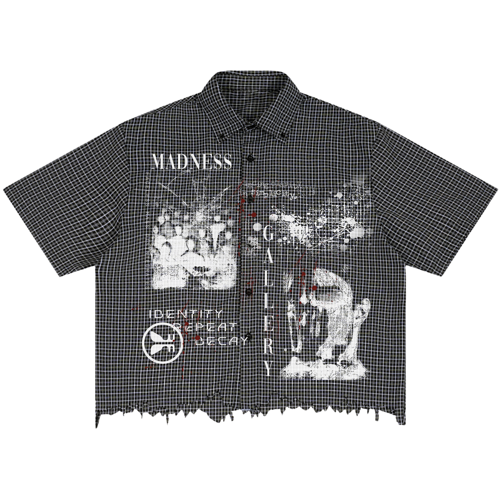 Paradox Distress Button Up