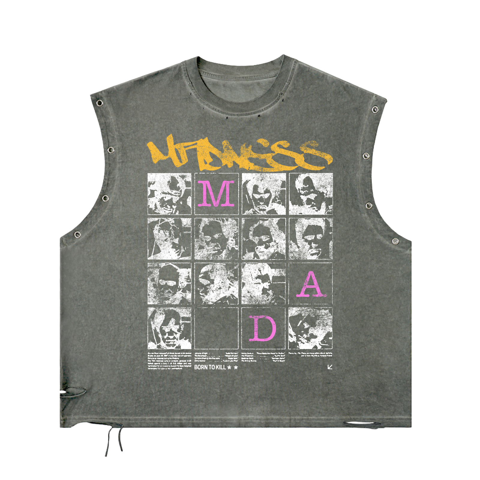 Split Persona Utility Cut Tee