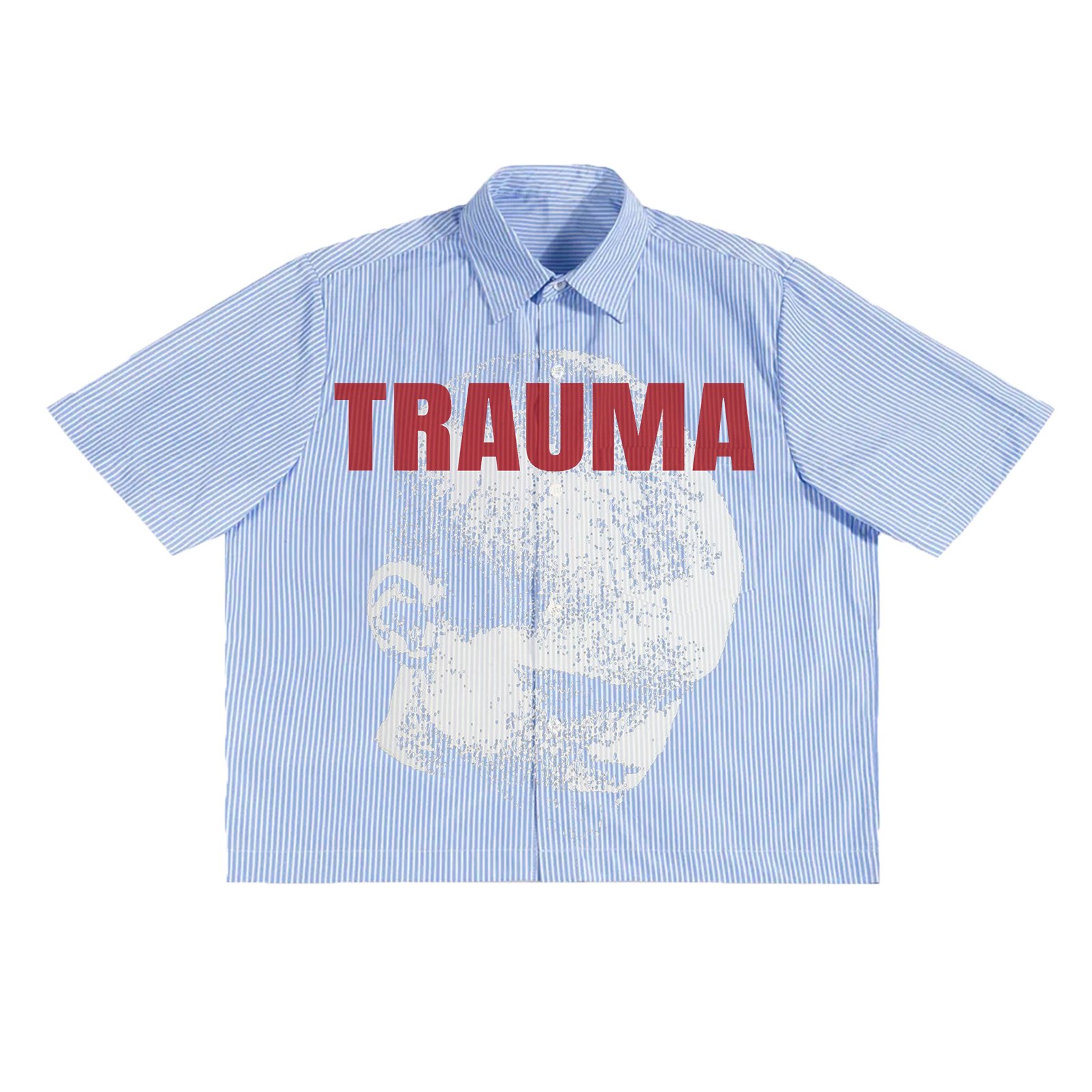 Trauma Boxy Button Up