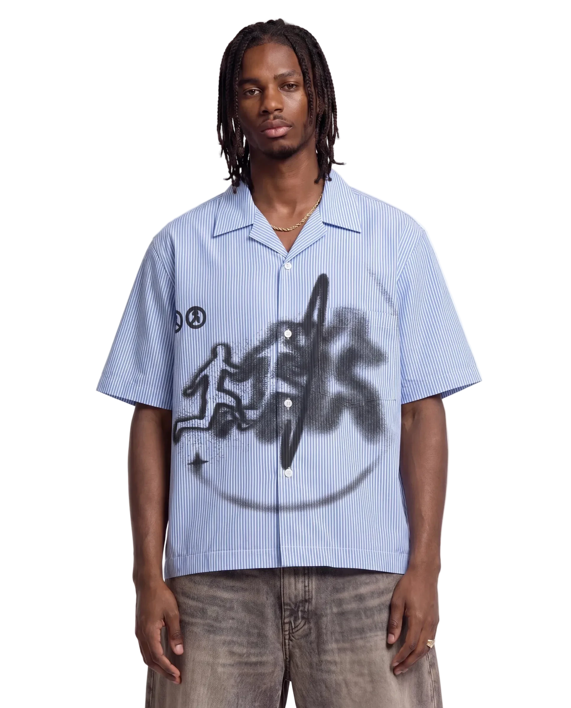 Warp Boxy Button Up