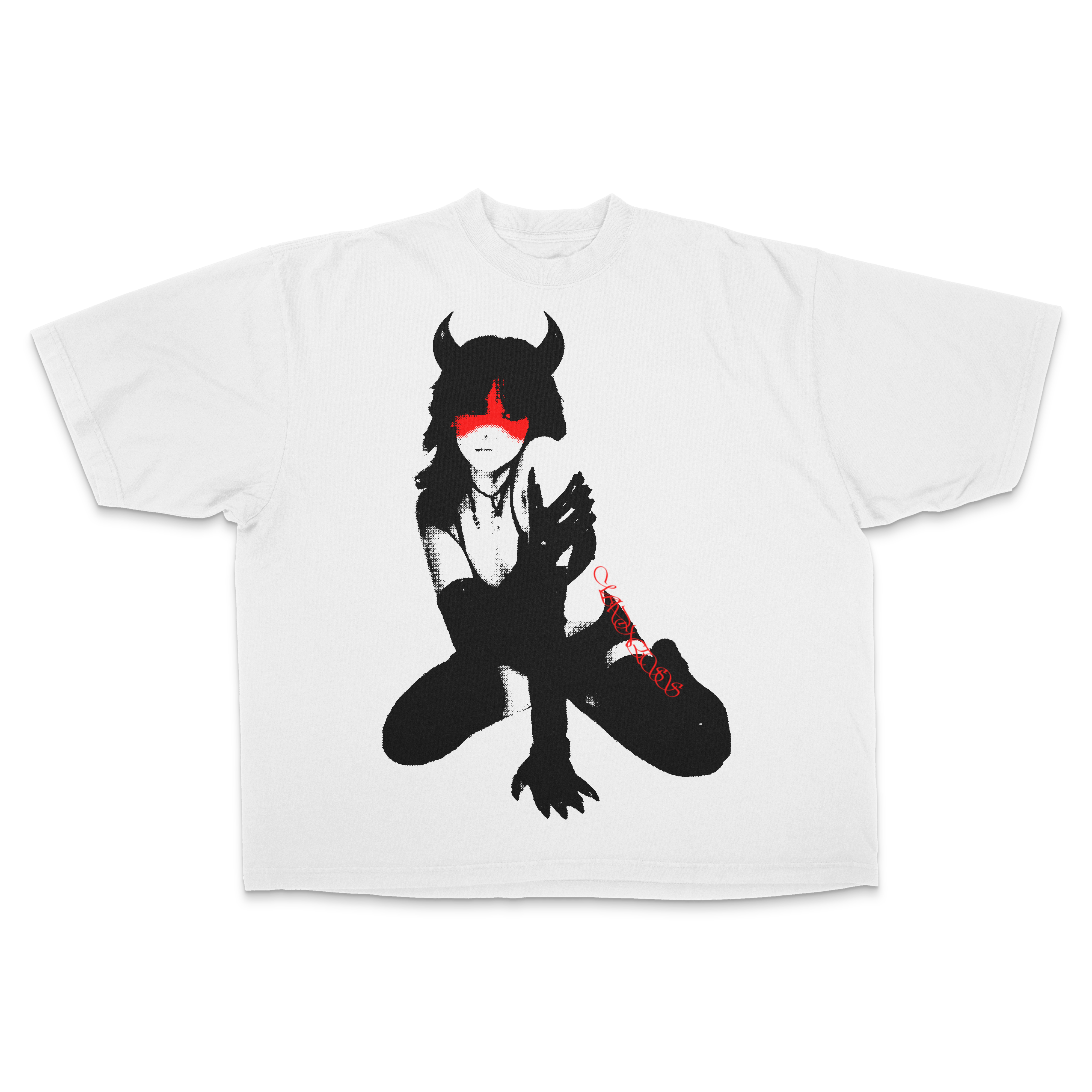 She Devil Drop Shoulder Tee