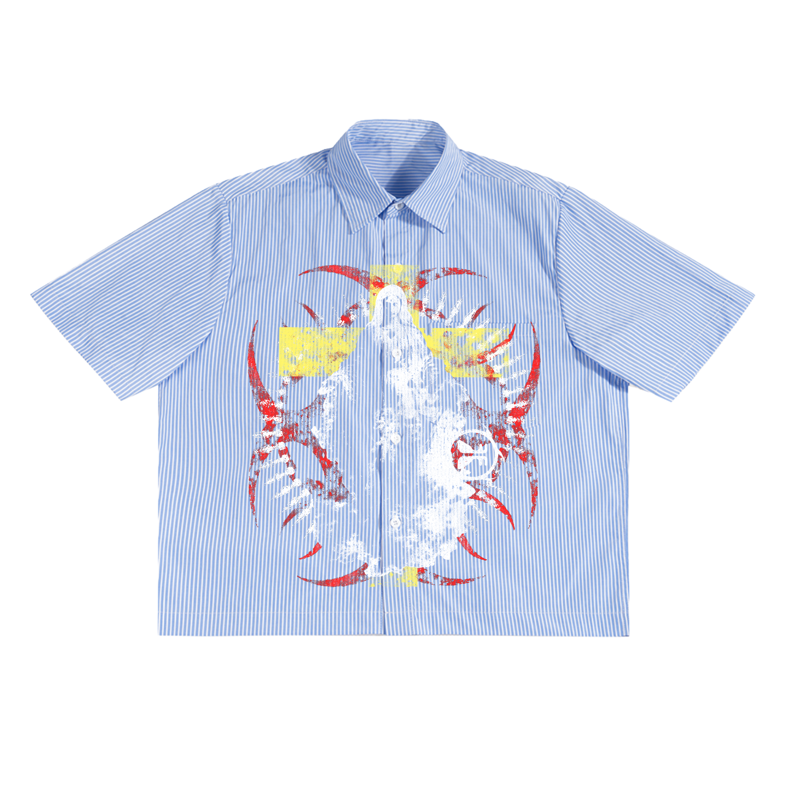 Worship Boxy Button Up