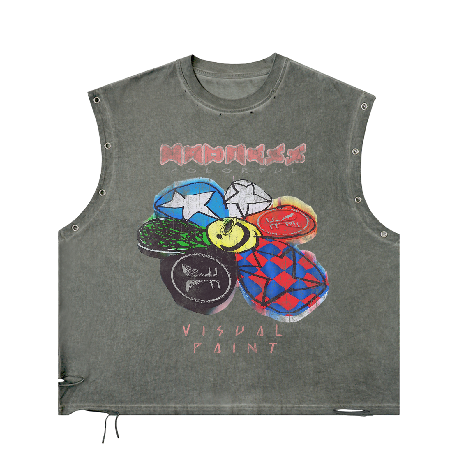 Visual Paint Utility Cut Tee