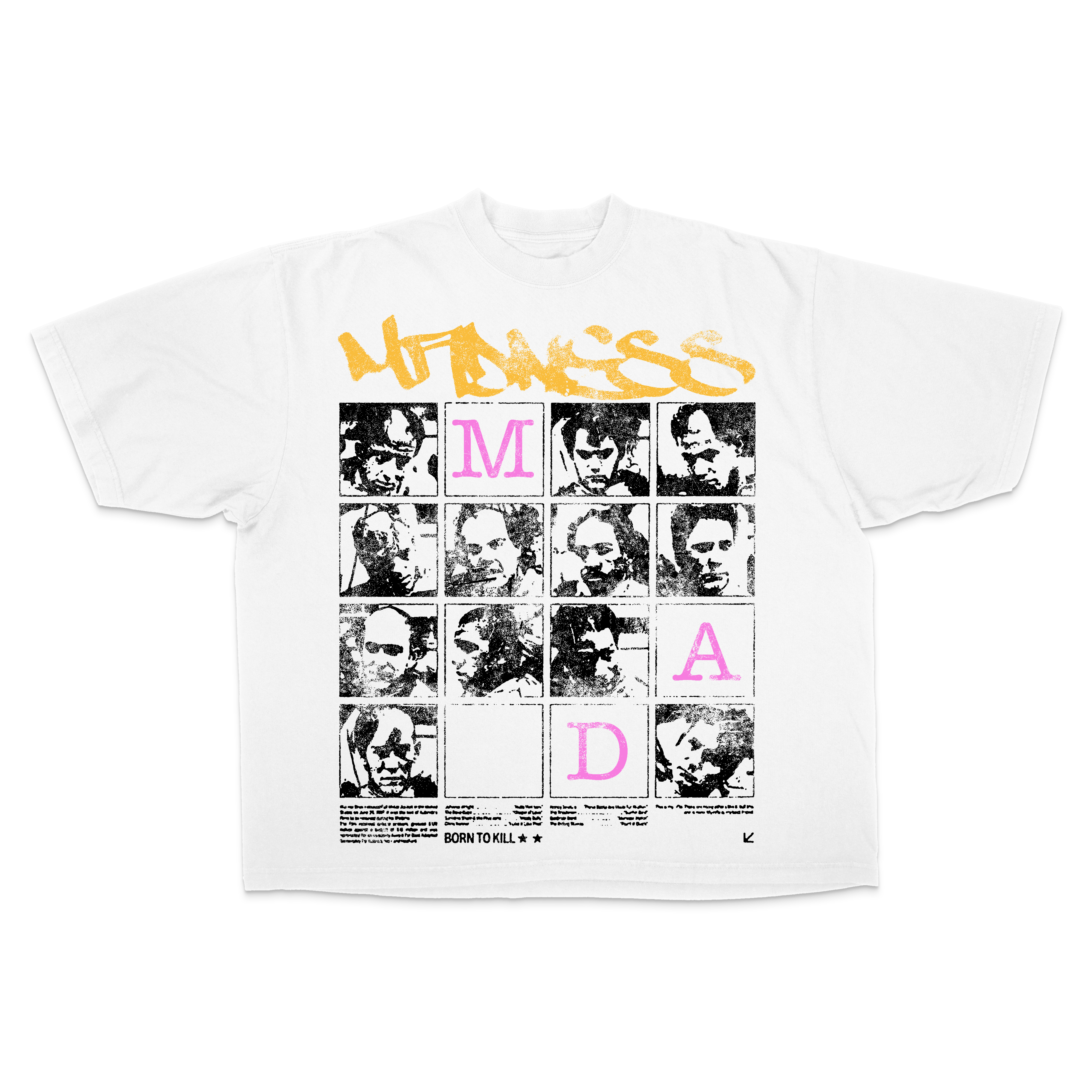 Split Persona Drop Shoulder Tee