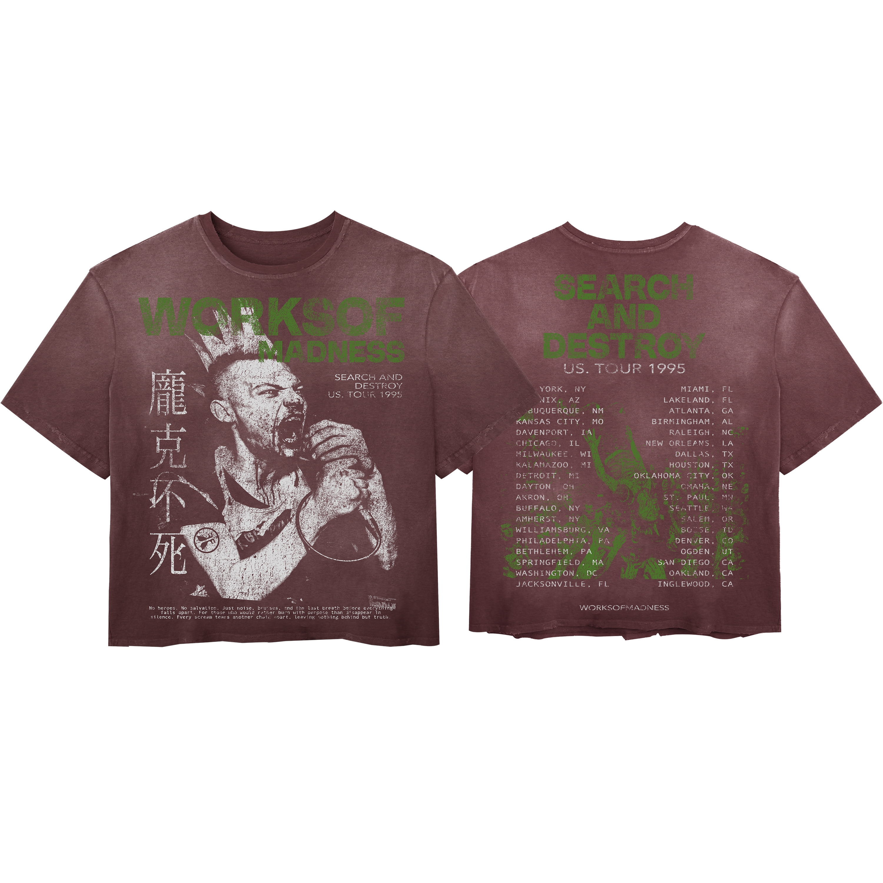 No Heroes Tee