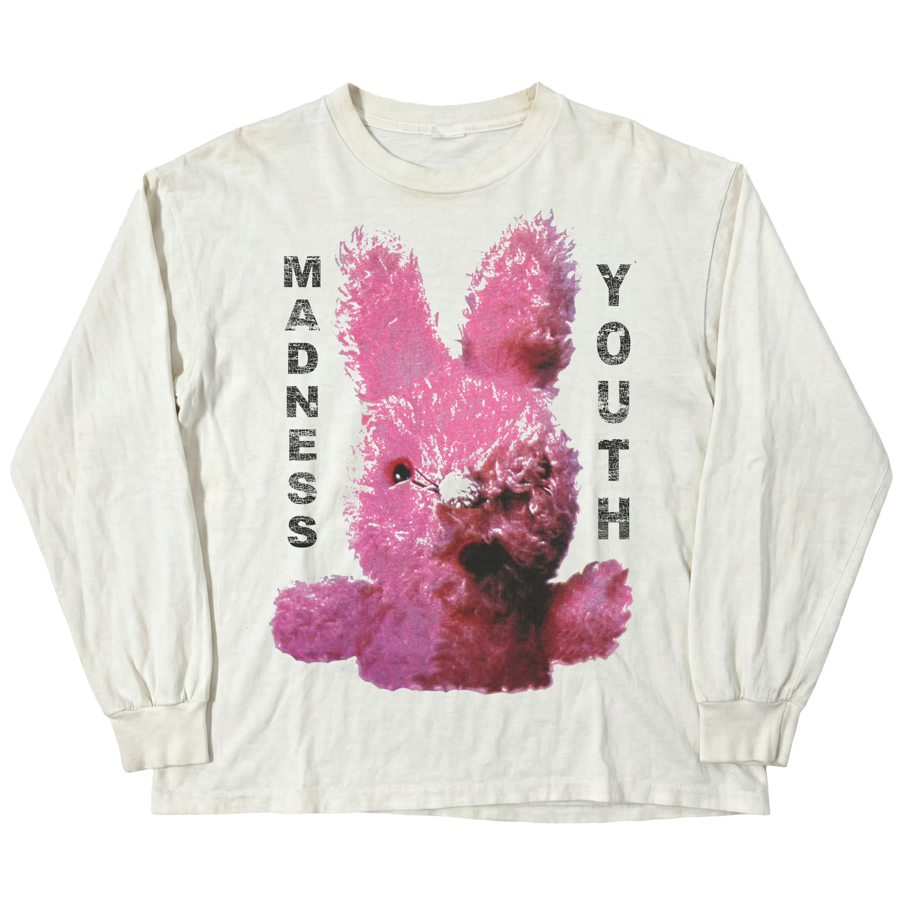 Youth Madness L/S Tee - White