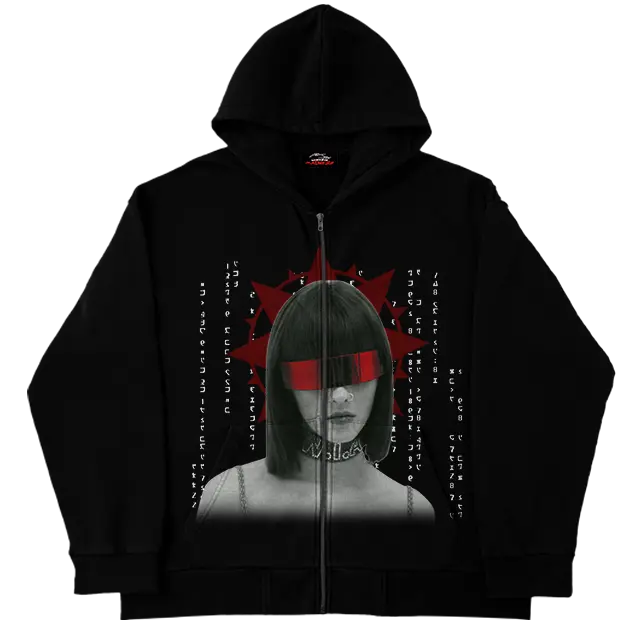 Goddess Of Madness Zip Up WorksOfMadness