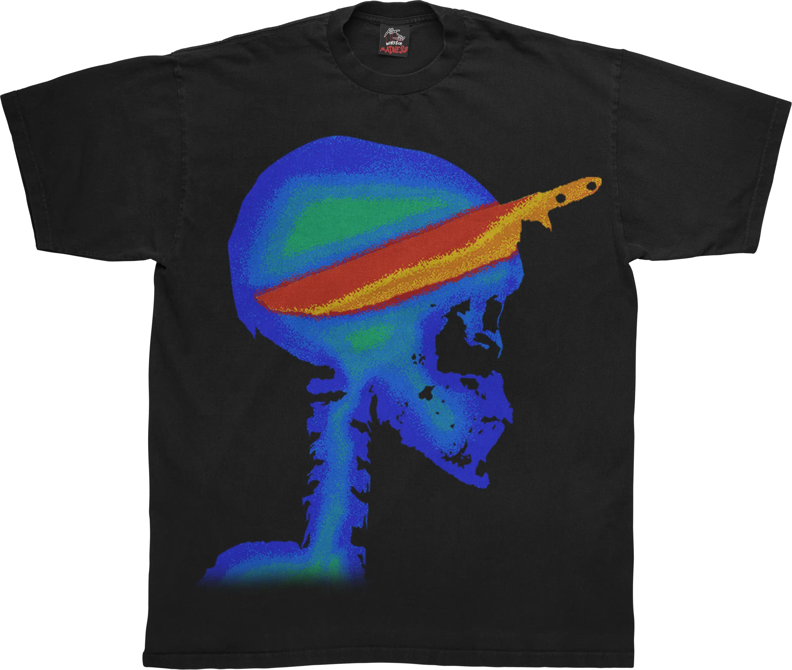 Infrared Skull Tee WorksOfMadness