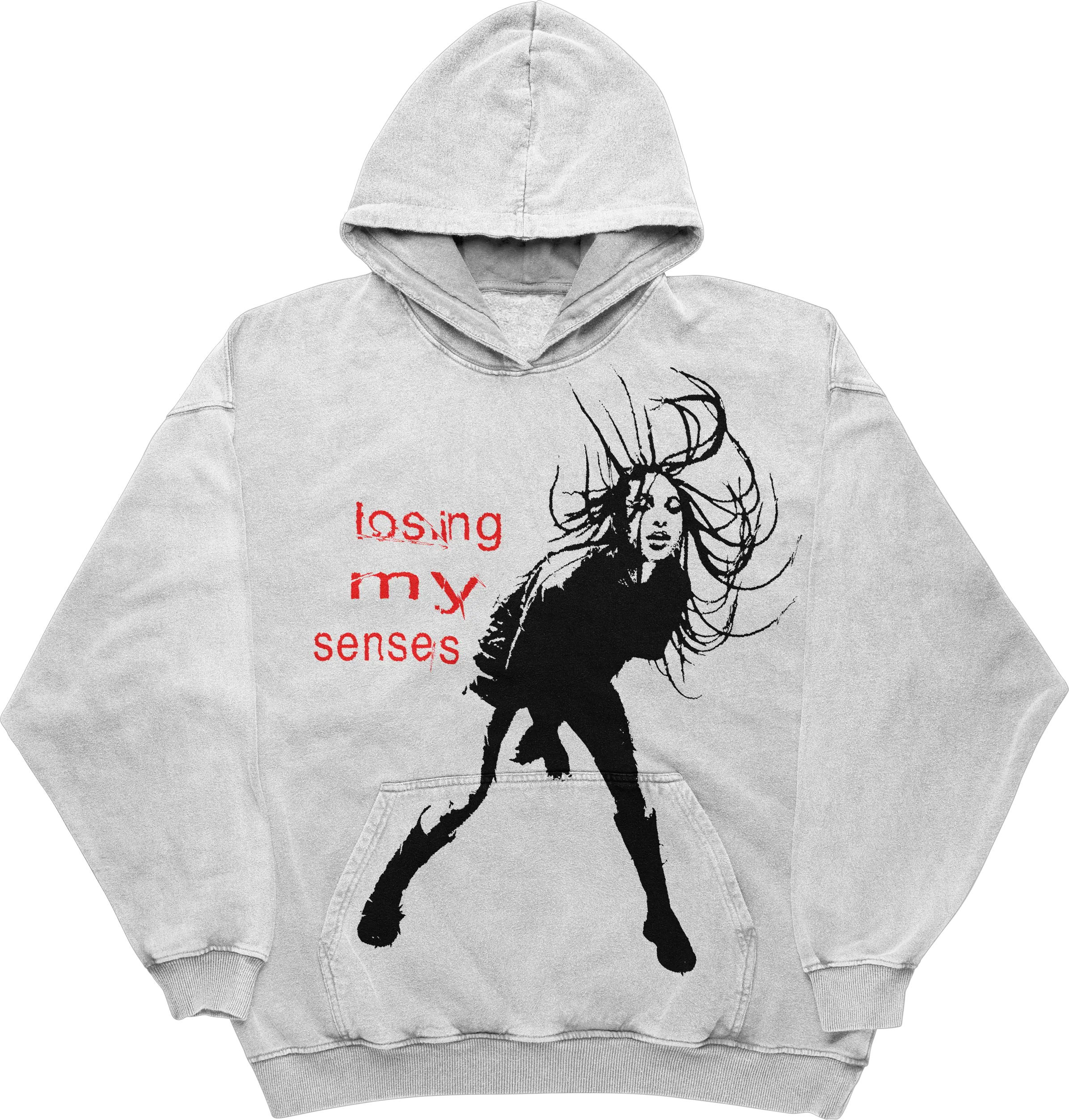 Losing My Senses Hoodie WorksOfMadness