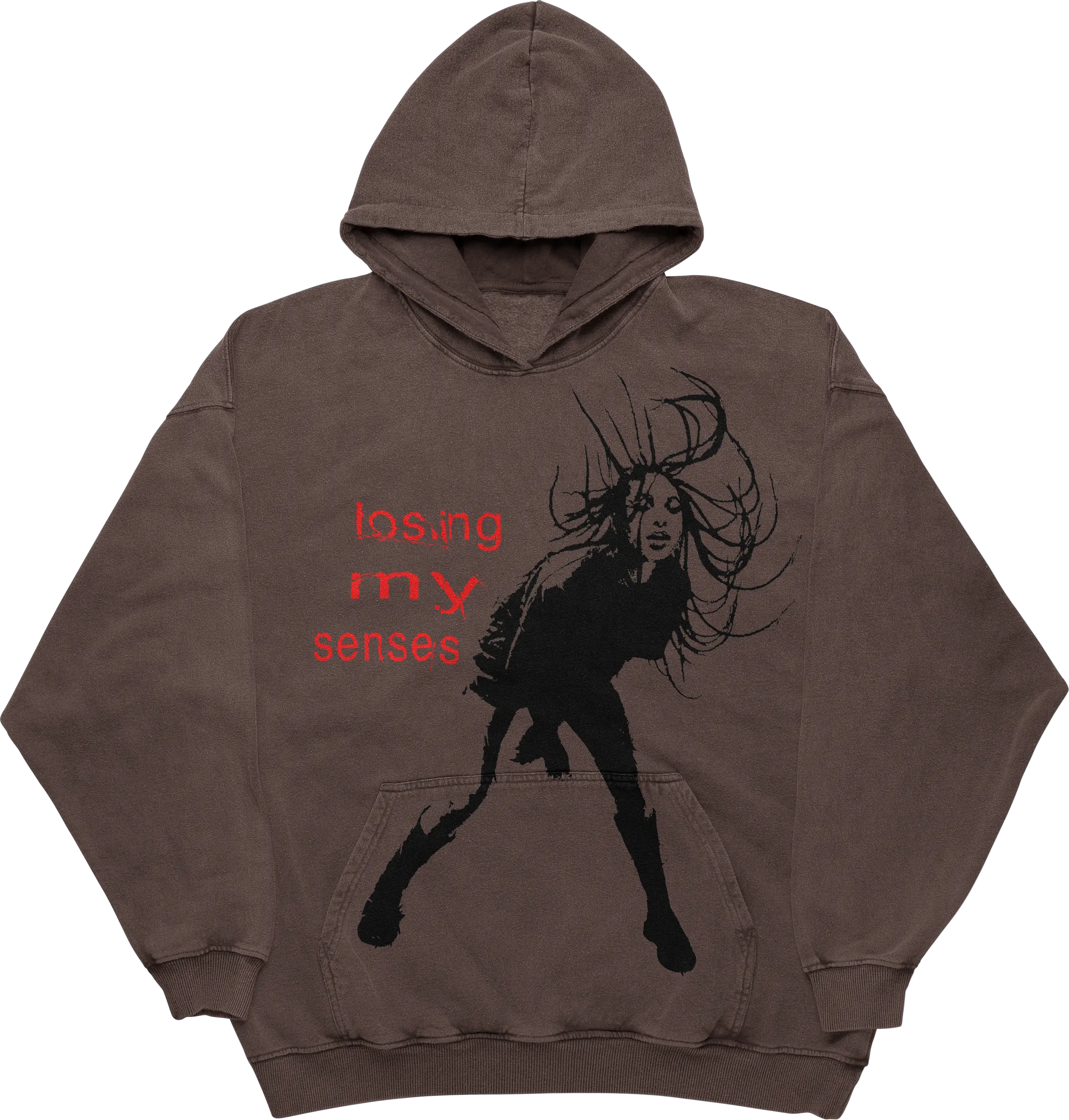 Losing My Senses Hoodie WorksOfMadness